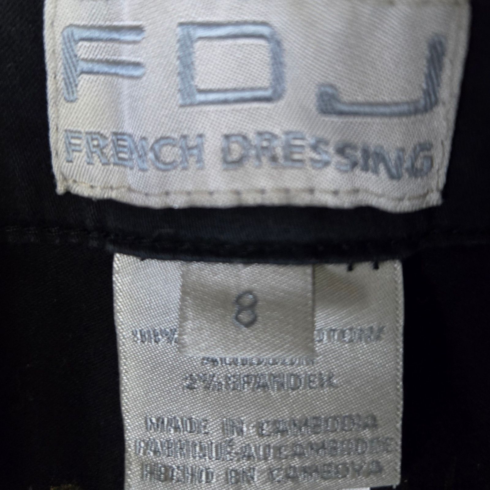 Other Black High Rise Bootcut Chino Pants Size 8 Size 30" / US 8 / IT 44 - 3 Thumbnail