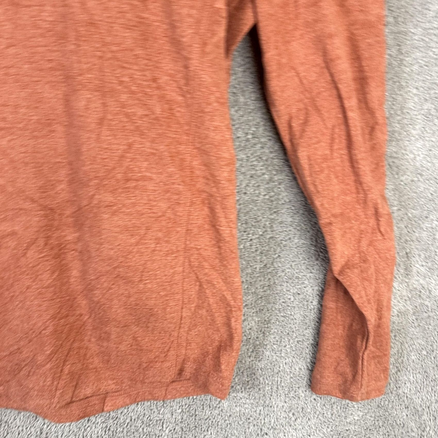 Avalanche Avalanche Pullover Mens S Orange 1/4 Zip Lightweight Stretch Hiking Shirt Size US S / EU 44-46 / 1 - 3 Thumbnail