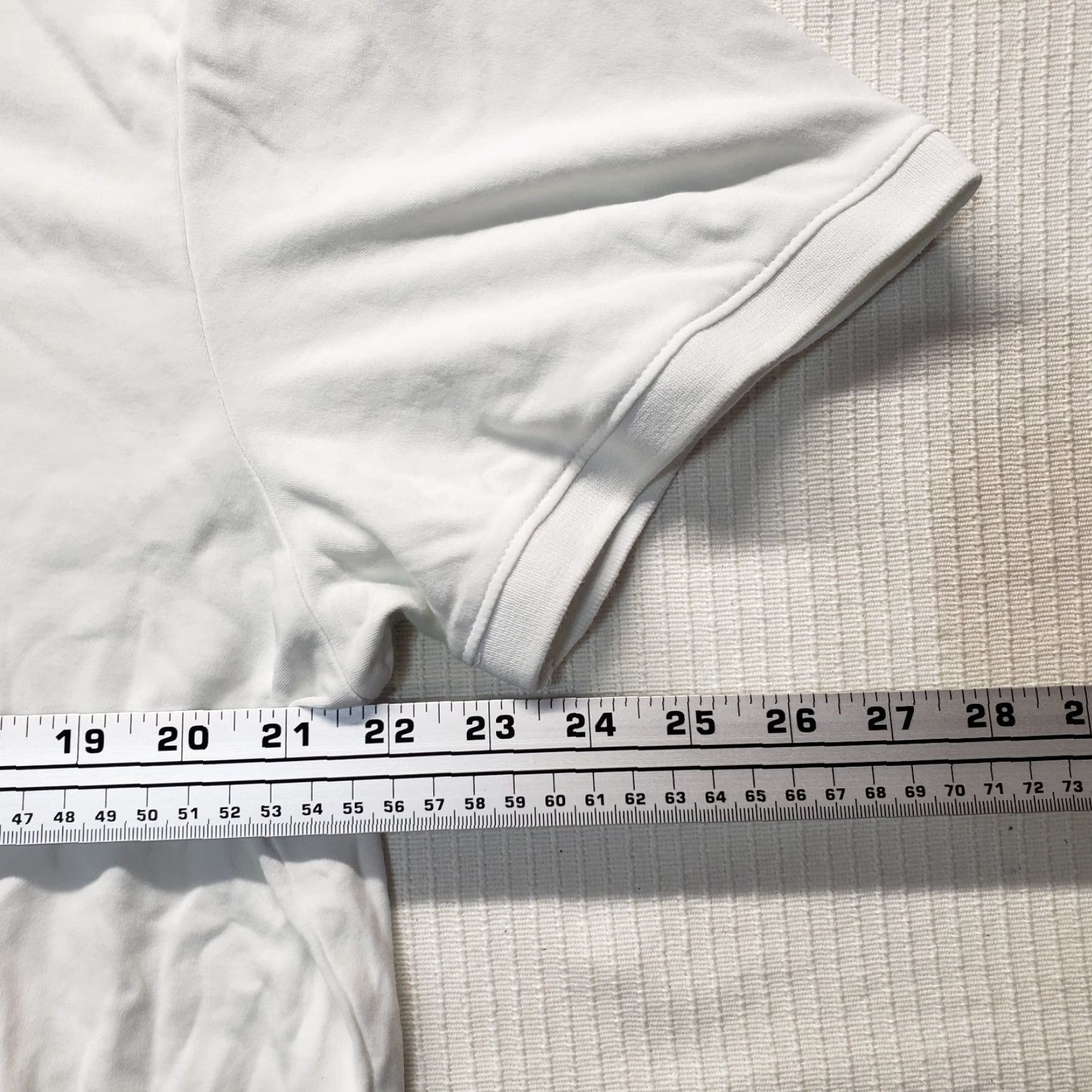 Calvin Klein Calvin Klein Polo Shirt 2XL Men White Solid Short Sleeve Adult Size 2XL Golf Easy Care 100% Cotton Men's Polo Size US XXL / EU 58 / 5 - 5 Thumbnail