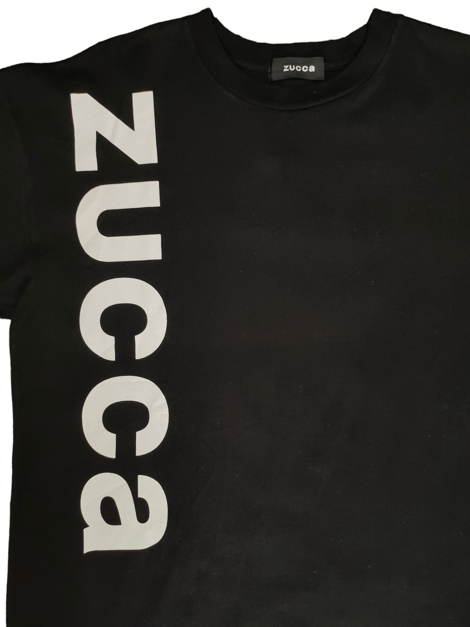 CABANE de ZUCCa Zucca Issey Miyake Spell Out T-Shirt Size US L / EU 52-54 / 3 - 4 Thumbnail