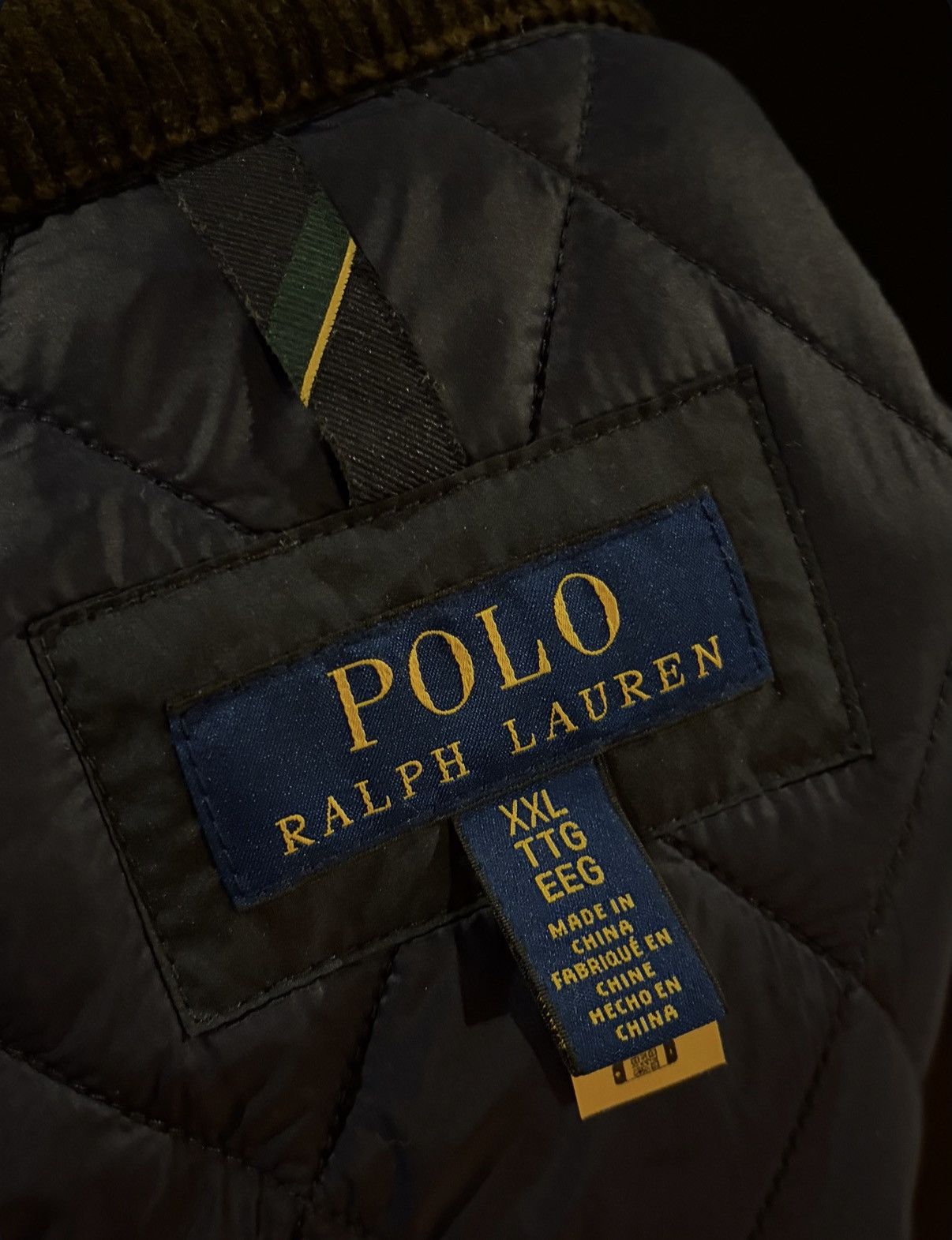 Ralph Lauren Ralph Lauren Quilted Jacket XXL with Cord Collar Size US XXL / EU 58 / 5 - 5 Thumbnail