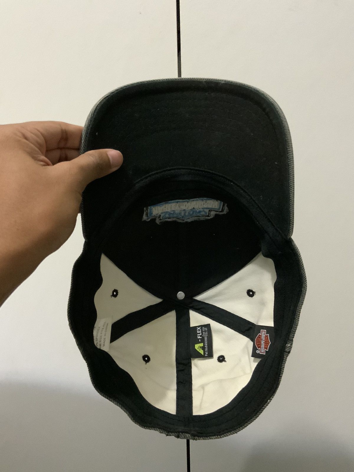 Harley Davidson Black Fade Hat