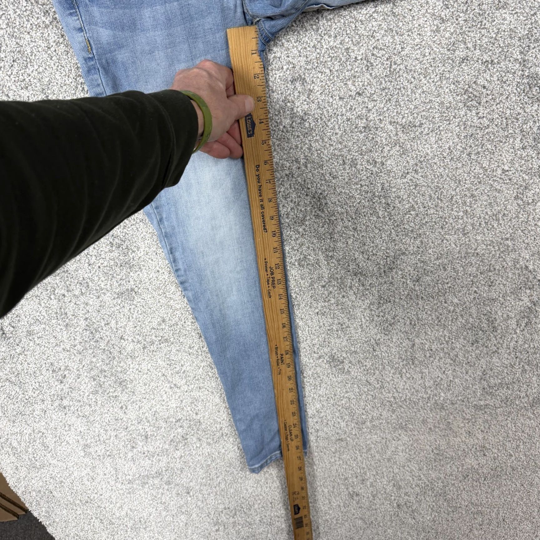 Vintage Aéropostale Jegging Womens 4 Blue Low Denim Skinny Stretch 5-Pocket Zipper Button Inseam 27 Rise 7 Regular Spring Vintage No Men/Women Size 27" / US 4 / IT 40 - 4 Thumbnail