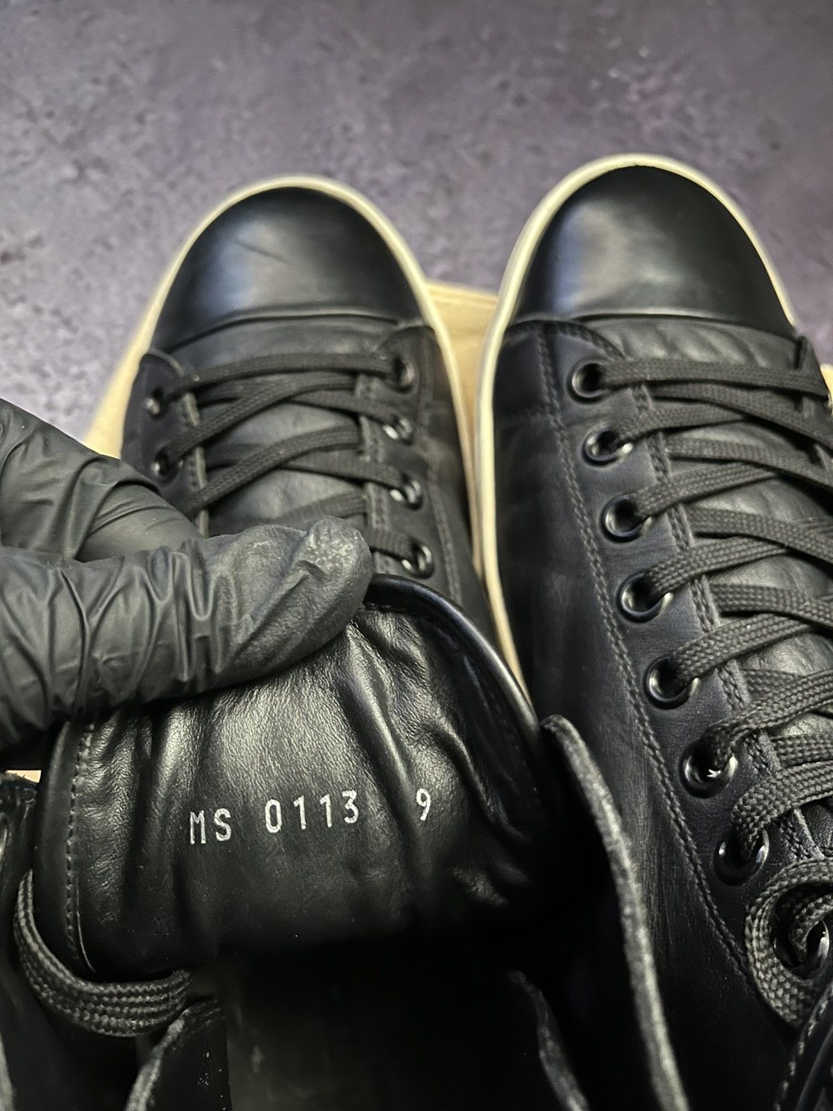 Louis Vuitton LOUIS VUITTON Montant LV Trainer leather high trainers Size US 9 / EU 42 - 10 Thumbnail