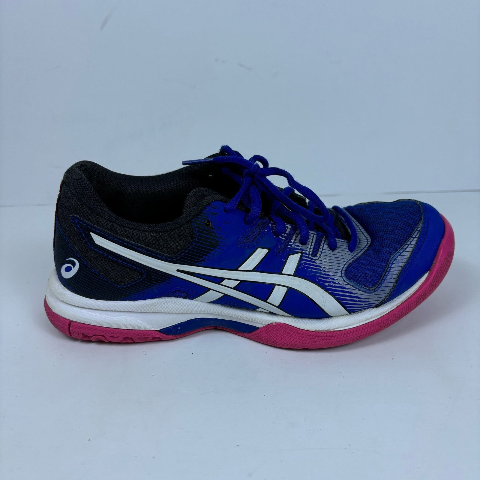 Asics Asics Gel-Rocket blue/pink athletic trainers womens size 6 Size US 6 / IT 36 - 1 Thumbnail