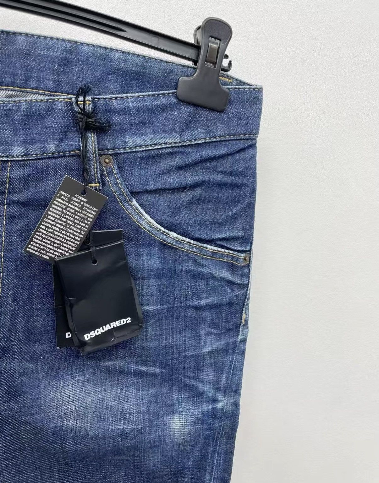 Dsquared2 DSQUARED2 (D2) Tailored Stretch Washed Jeans J30 Size US 32 / EU 48 - 5 Thumbnail