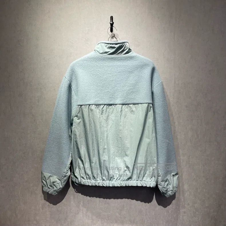 Louis Vuitton Louis Vuitton Blue patchwork half-zip sweatshirt Size US L / EU 52-54 / 3 - 2 Thumbnail