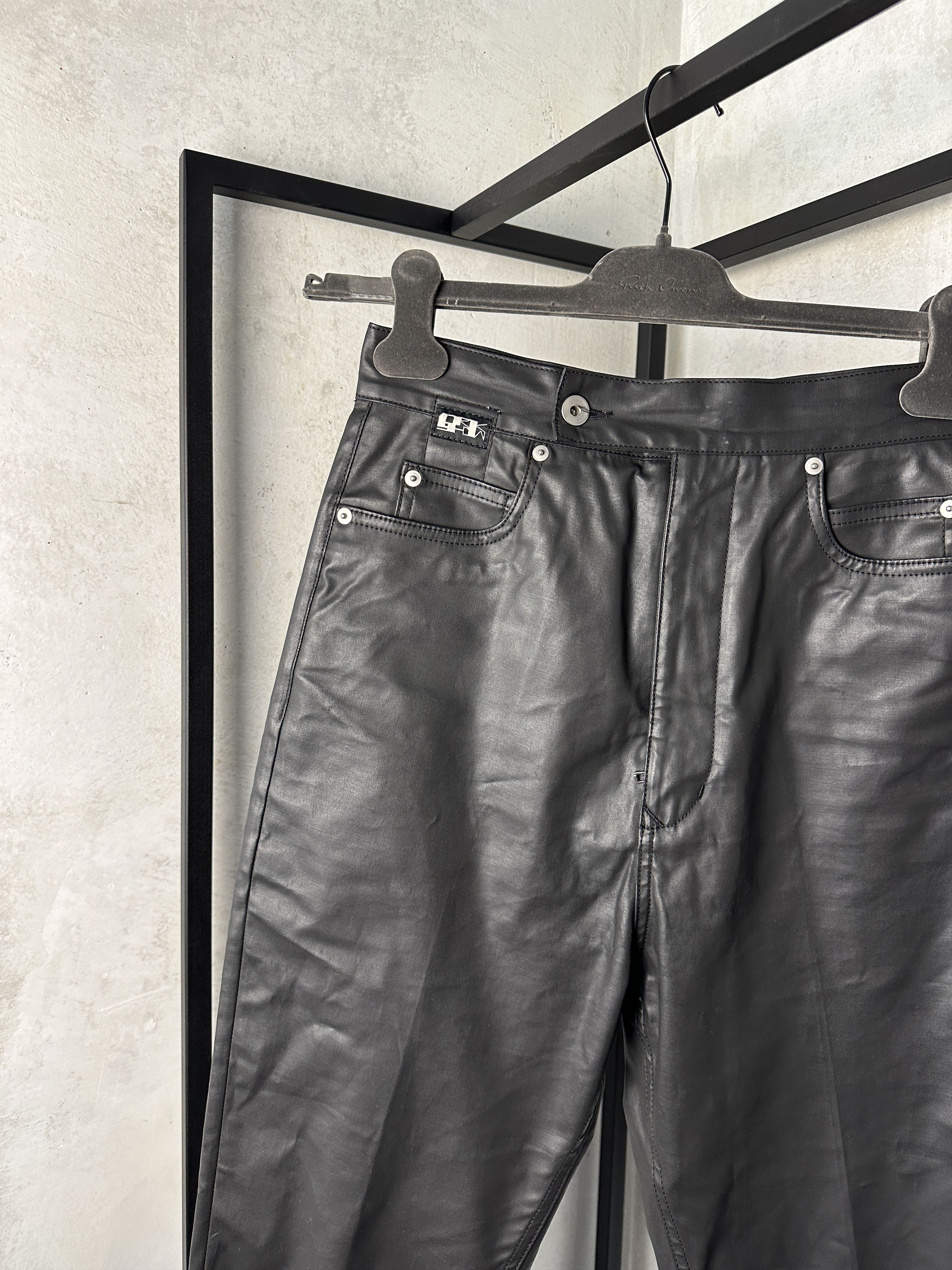 Rick Owens Drkshdw Rick Owens DRKSHDW Bolans Black Cropped Pant Size 28" / US 6 / IT 42 - 3 Thumbnail