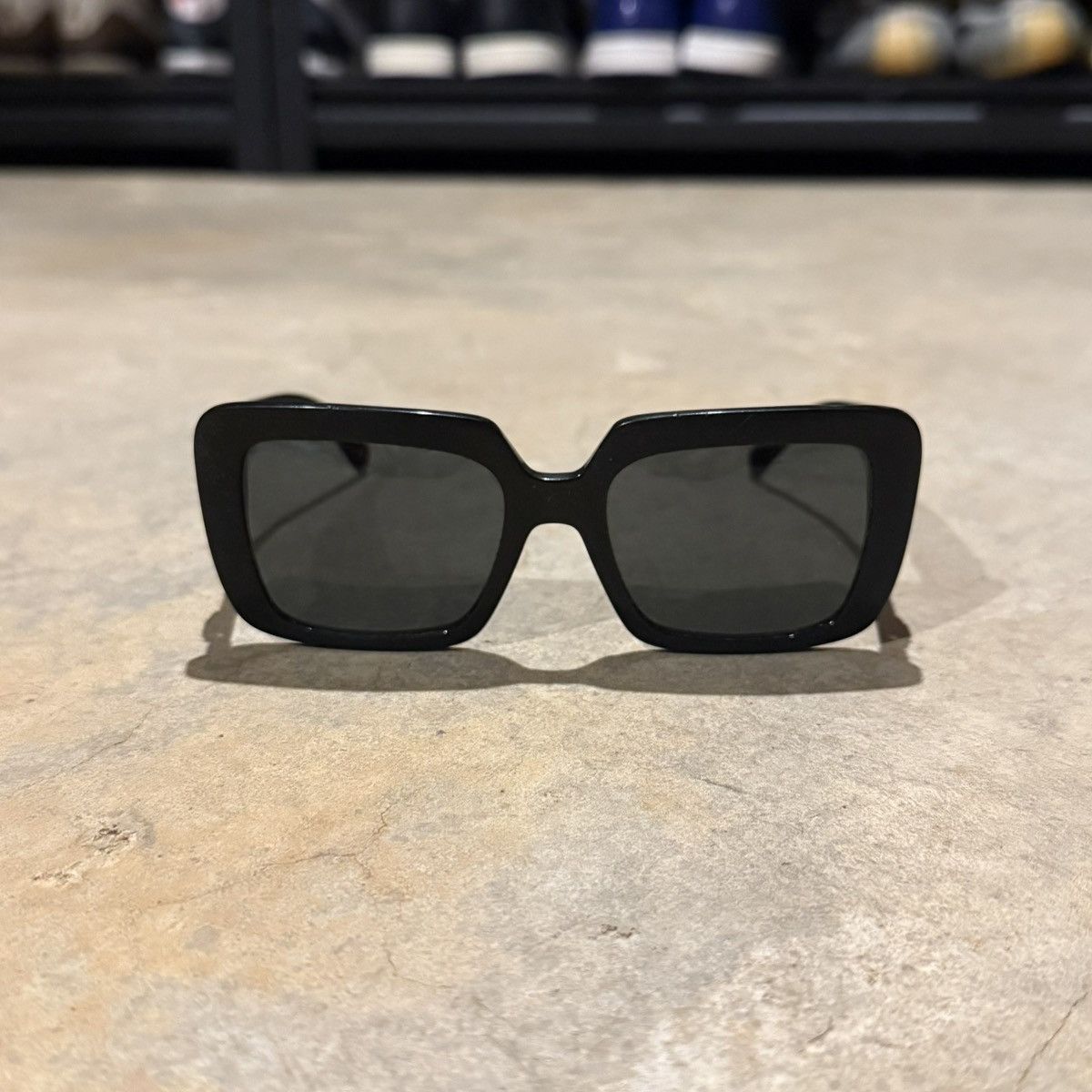 Versace Versace Medusa Crystal Embellish Square Frame Sunglasses Size ONE SIZE - 2 Thumbnail