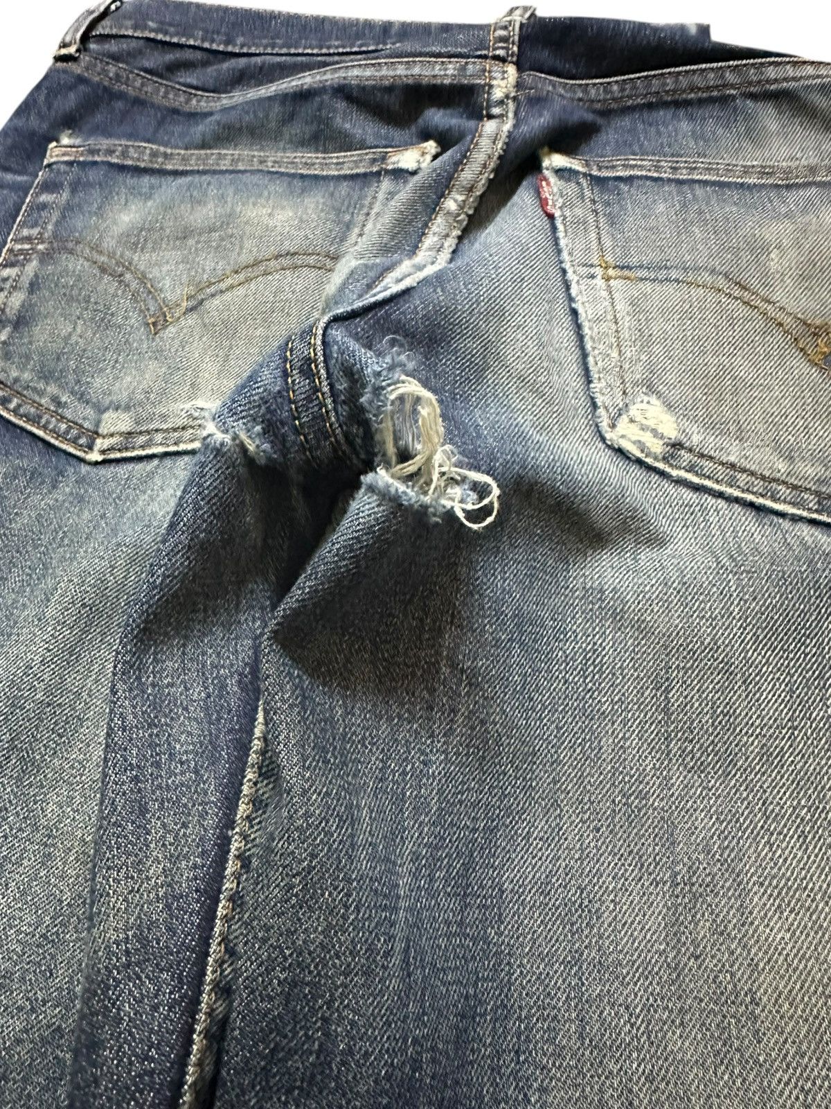 Levi's Vintage Clothing Vintage Levi’s 508 Mudwash Ripped Distressed Denim Size US 33 - 6 Thumbnail