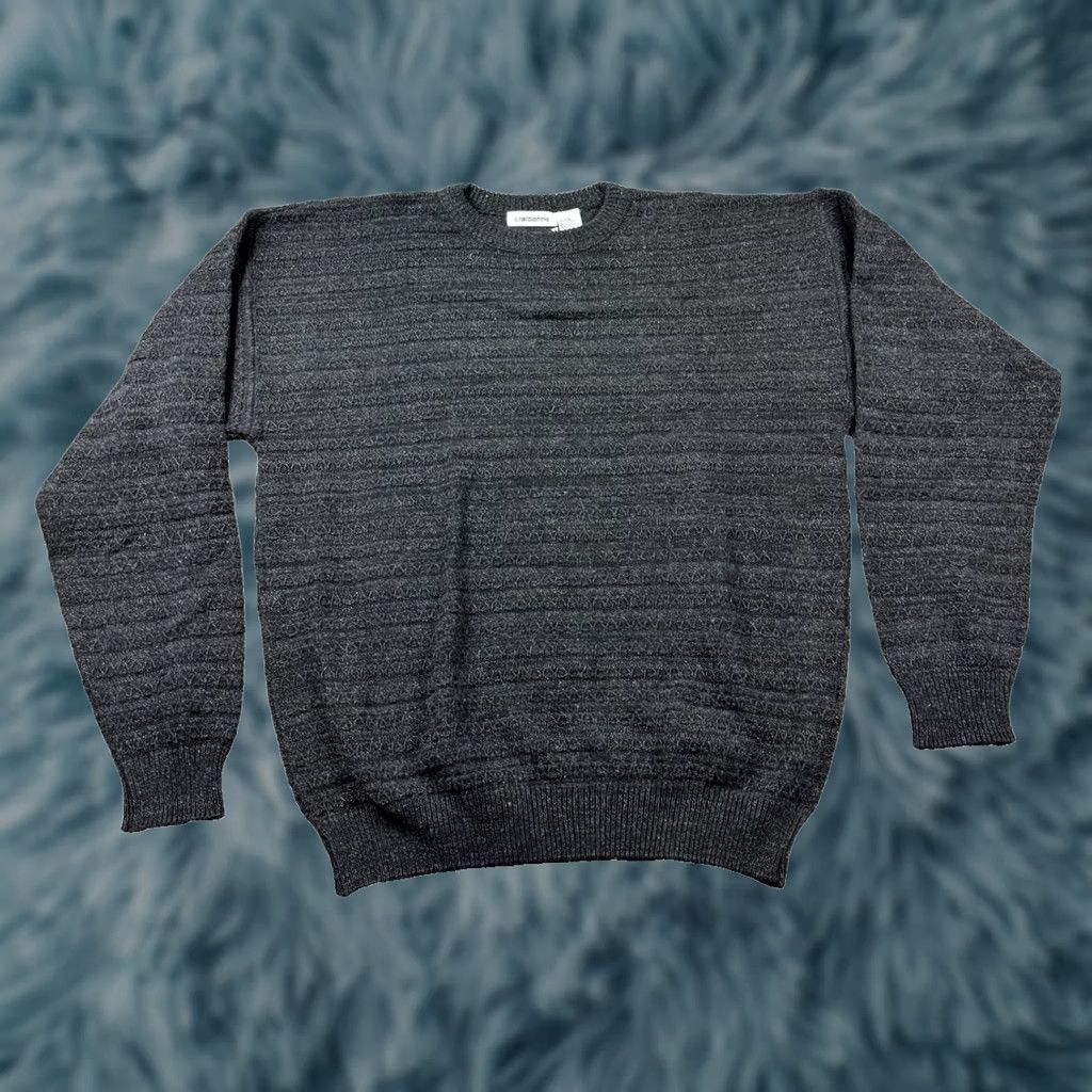 Liz Claiborne VINTAGE Claiborne Sweater Mens Large Crewneck Textured Pullover Knit Pullover USA Size US L / EU 52-54 / 3 - 1 Thumbnail