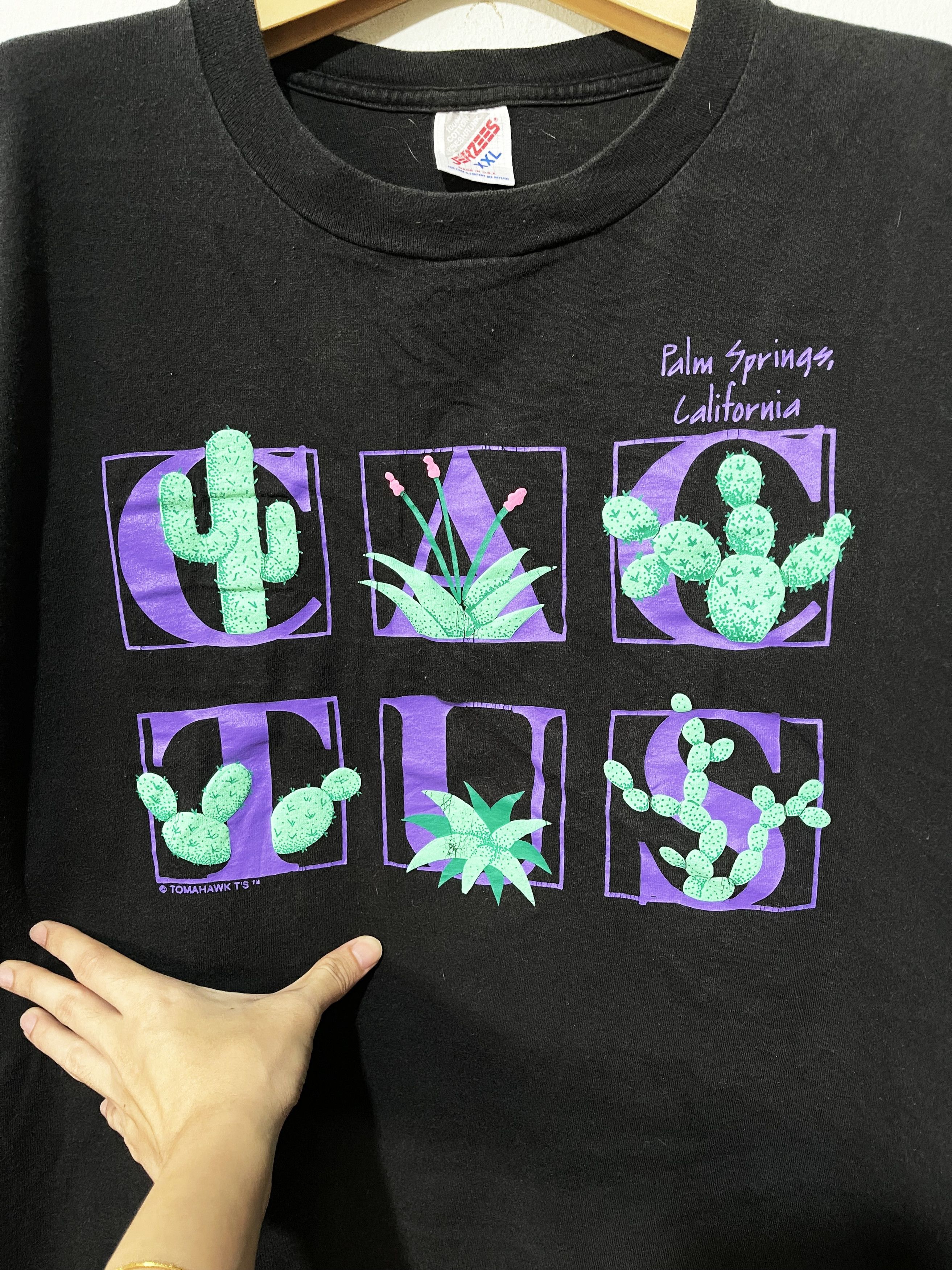 Arts & Science × Vintage Vintage 90s Cactus Shirt Size US XXL / EU 58 / 5 - 2 Thumbnail