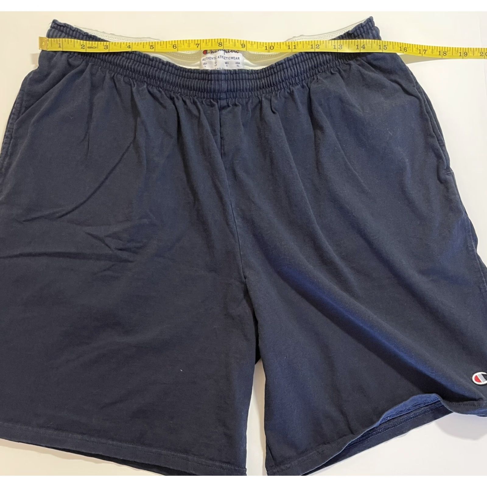 Champion Champion Mens Shorts Pocket Cross Training Gym Workout Running Sports Navy L Size US 33 - 5 Thumbnail