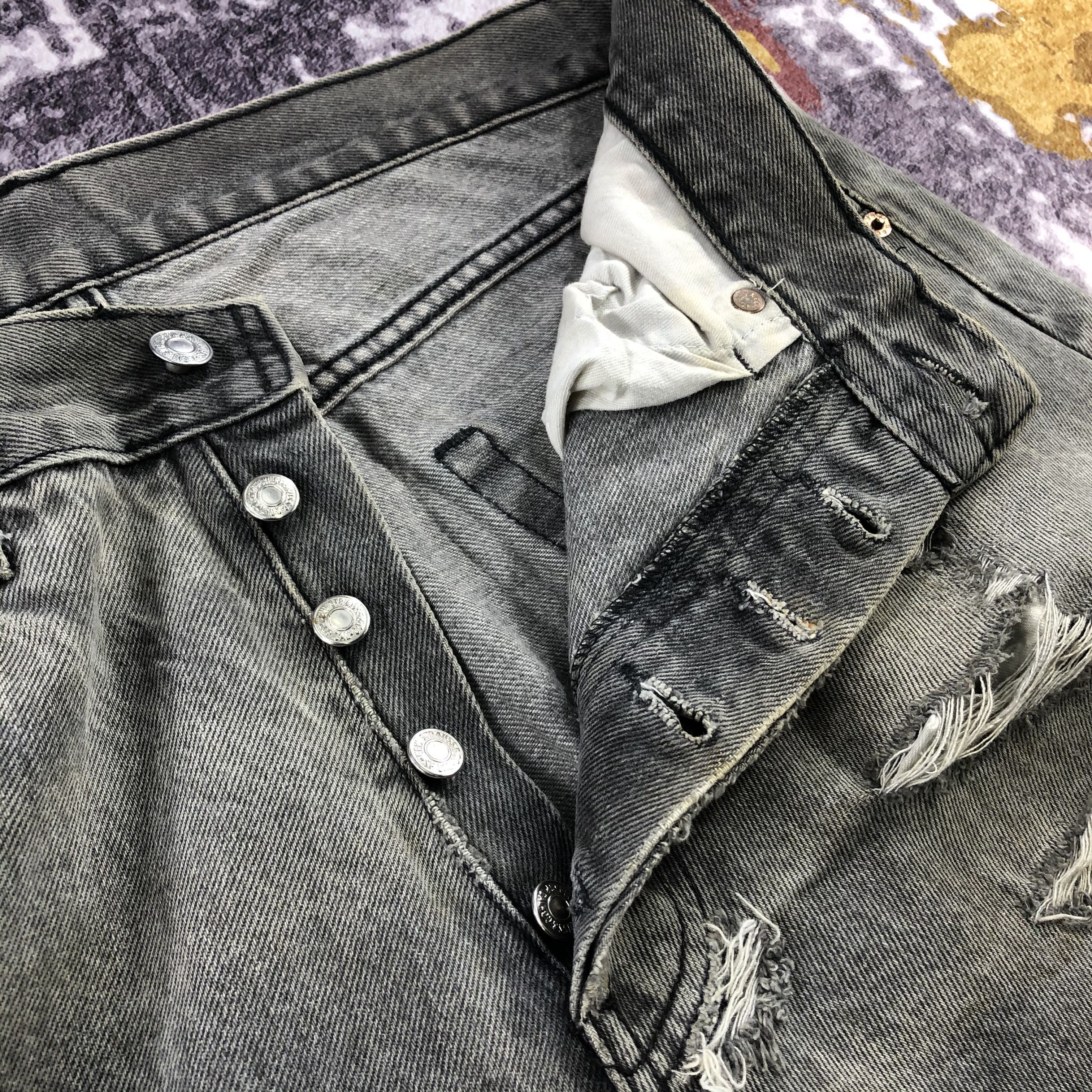Levi's × Vintage Vintage 90s Levis 501 Earth Tone Jeans-JM2322 Size US 36 / EU 52 - 13 Thumbnail