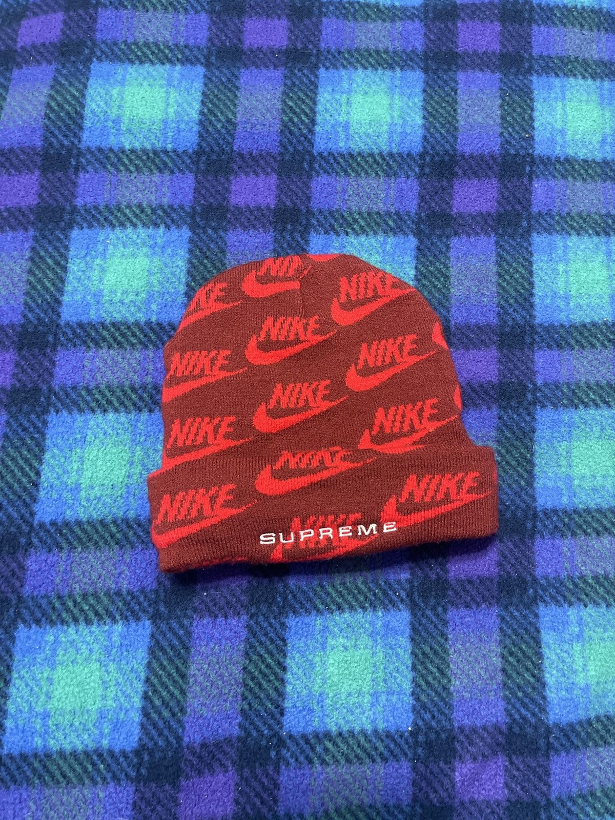 Nike × Supreme Supreme Nike Beanie Size ONE SIZE - 1 Thumbnail