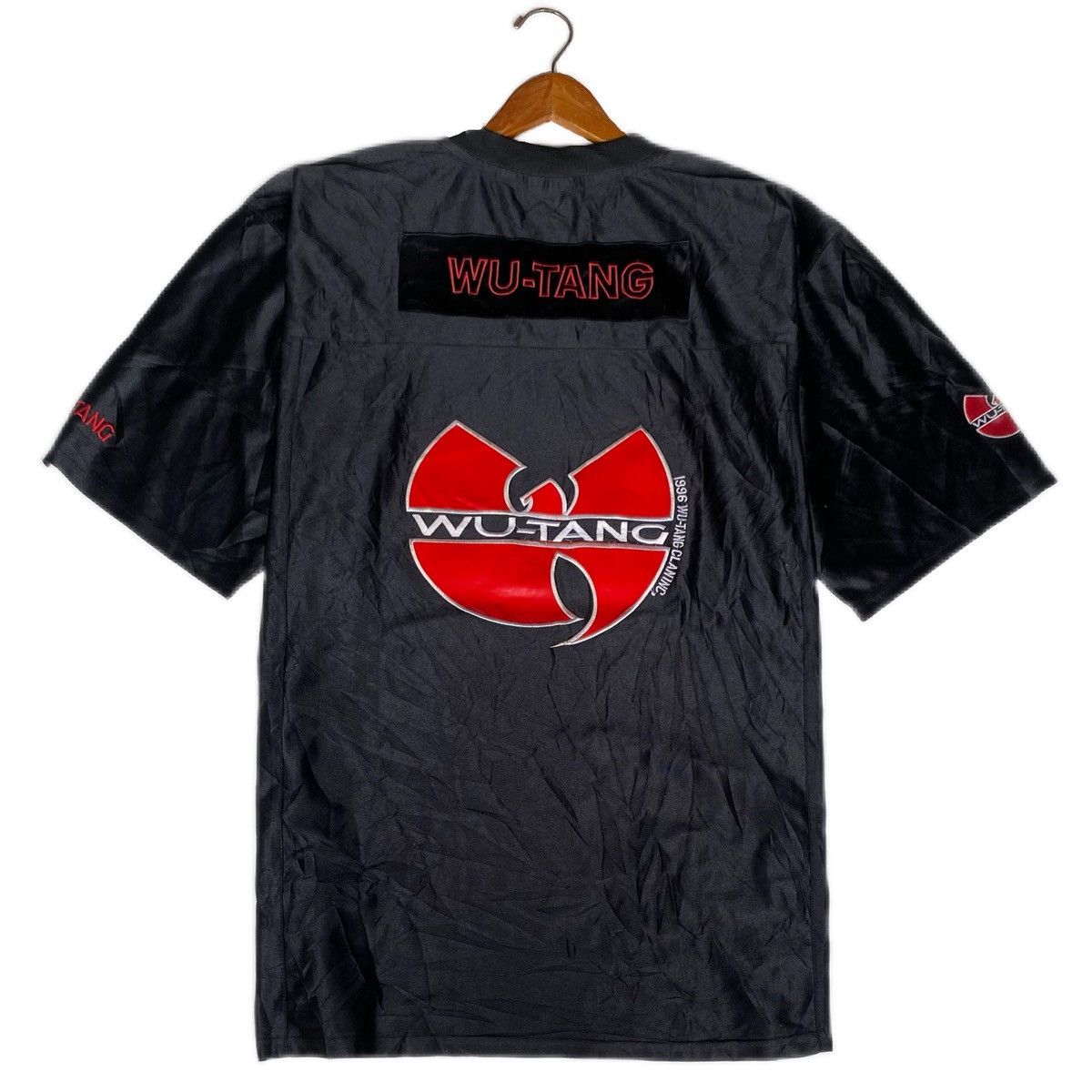 Vintage × Wu-Tang Clan Vintage 1996 Wu-Tang jersey big logo Size US XL / EU 56 / 4 - 2 Thumbnail