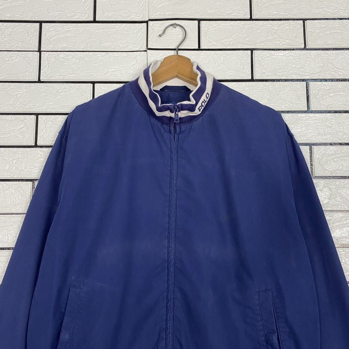 Ralph Lauren 🔥VINTAGE BOMBER JACKET POLO GOLF RALPH LAUREN SUN FADED Size US L / EU 52-54 / 3 - 3 Thumbnail