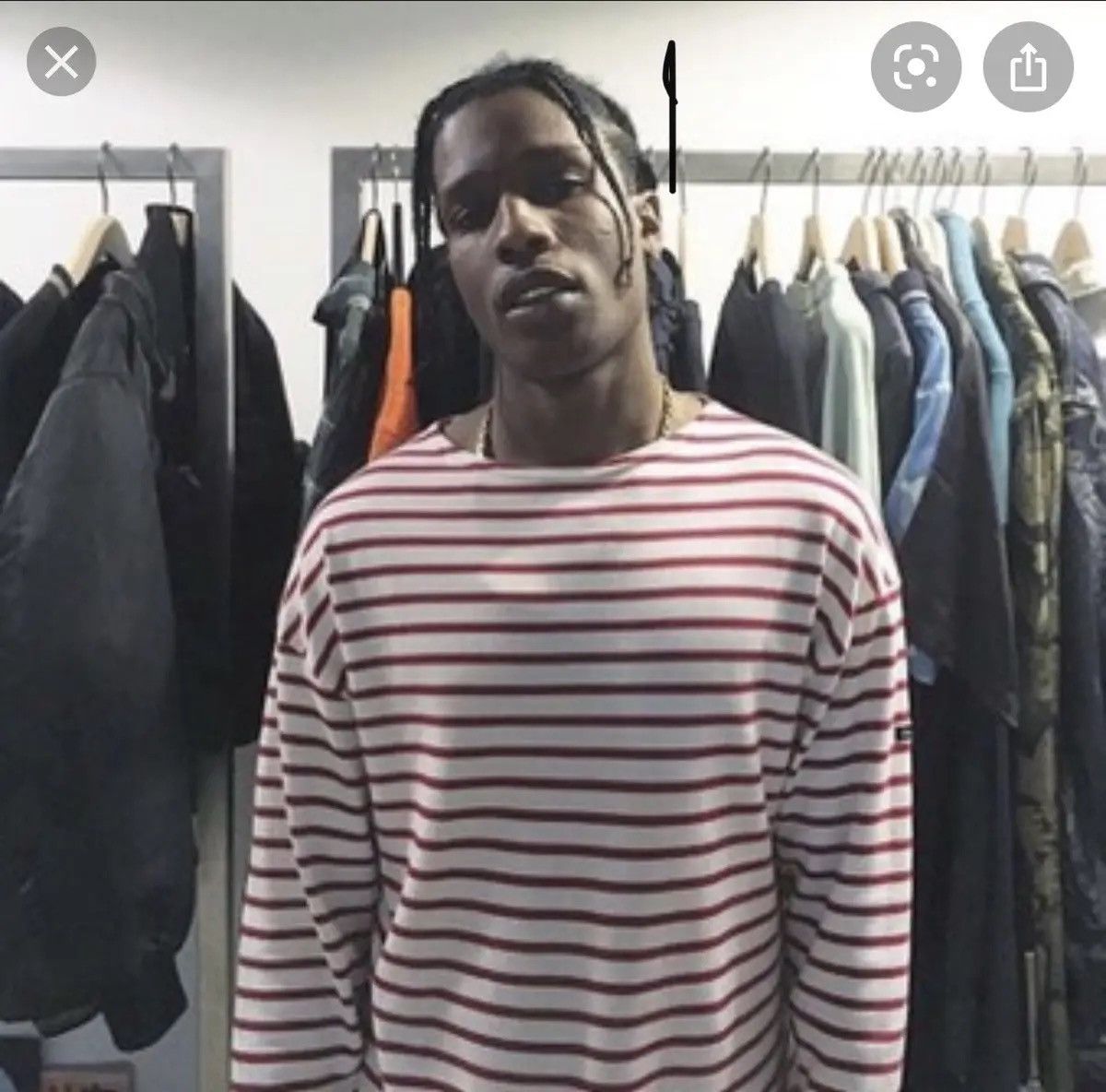A$AP Rocky × Saint James × Vintage Saint James ASAP Rocky style vintage longsleeve Size M / US 6-8 / IT 42-44 - 2 Thumbnail