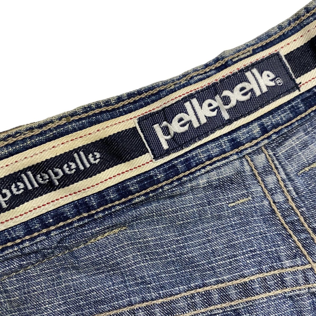 Pelle Pelle × Vintage Pelle Pelle patchwork distressed denim Size US 34 / EU 50 - 9 Thumbnail