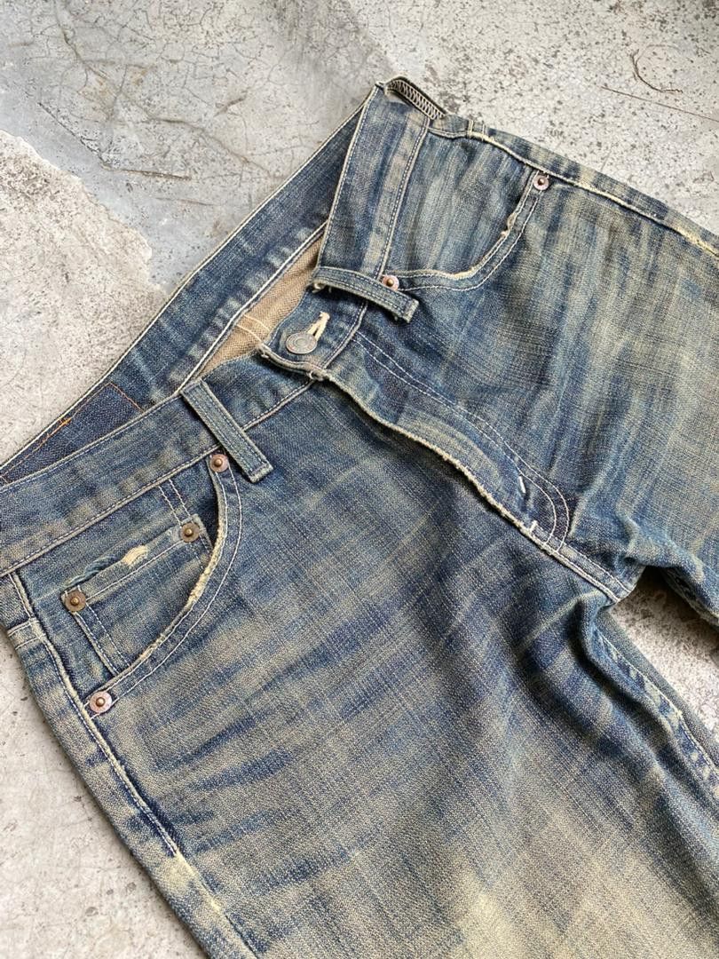 Levi's Vintage Clothing VINTAGE DISTRESSED LEVIS JEANS Size 28" / US 6 / IT 42 - 5 Thumbnail