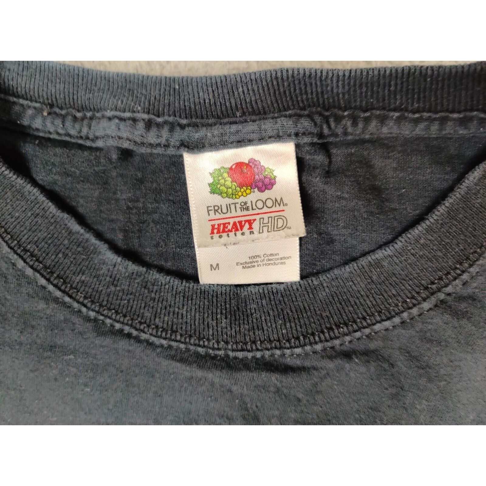 Fruit Of The Loom New Orleans Saints Shirt Adult Mens Medium Black Who Dat Size US M / EU 48-50 / 2 - 4 Thumbnail