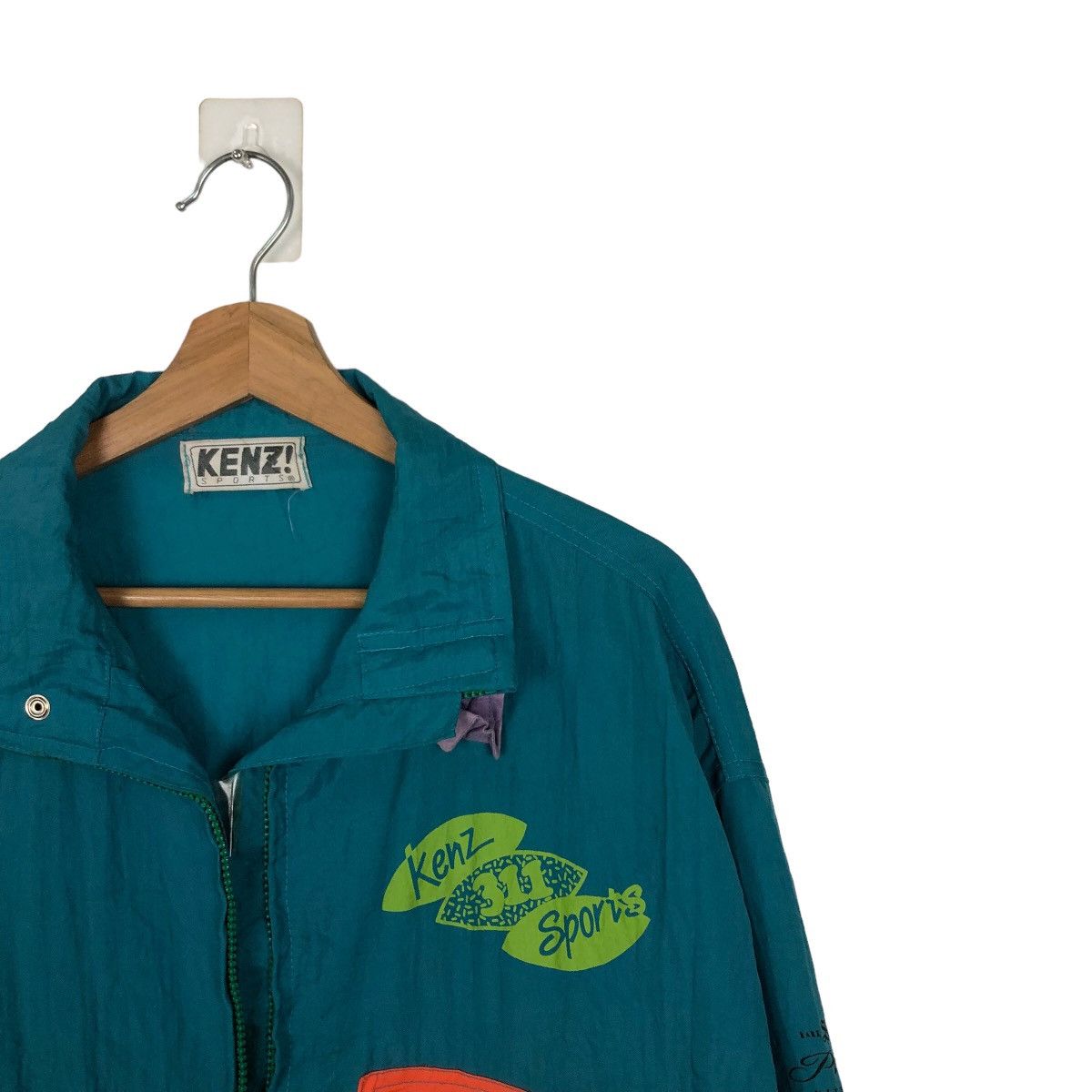 Japanese Brand VINTAGE KENZ SPORTS BOMBER JACKET RARE COLOUR STREETWEAR Size US M / EU 48-50 / 2 - 5 Thumbnail