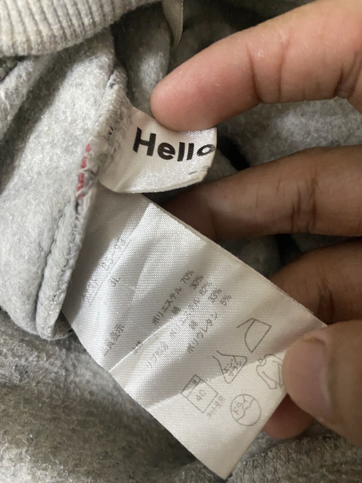 Other Hello Kitty Sweatpants Overprint Grey Colour Size US 38 / EU 54 - 4 Thumbnail
