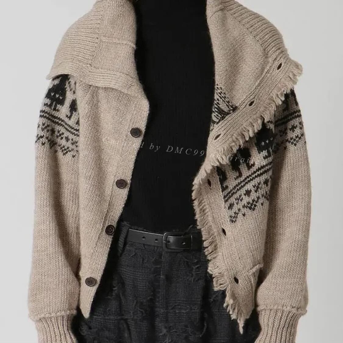 Yohji Yamamoto Yohji Yamamoto Vintage Knit Jacket Size US M / EU 48-50 / 2 - 1 Thumbnail