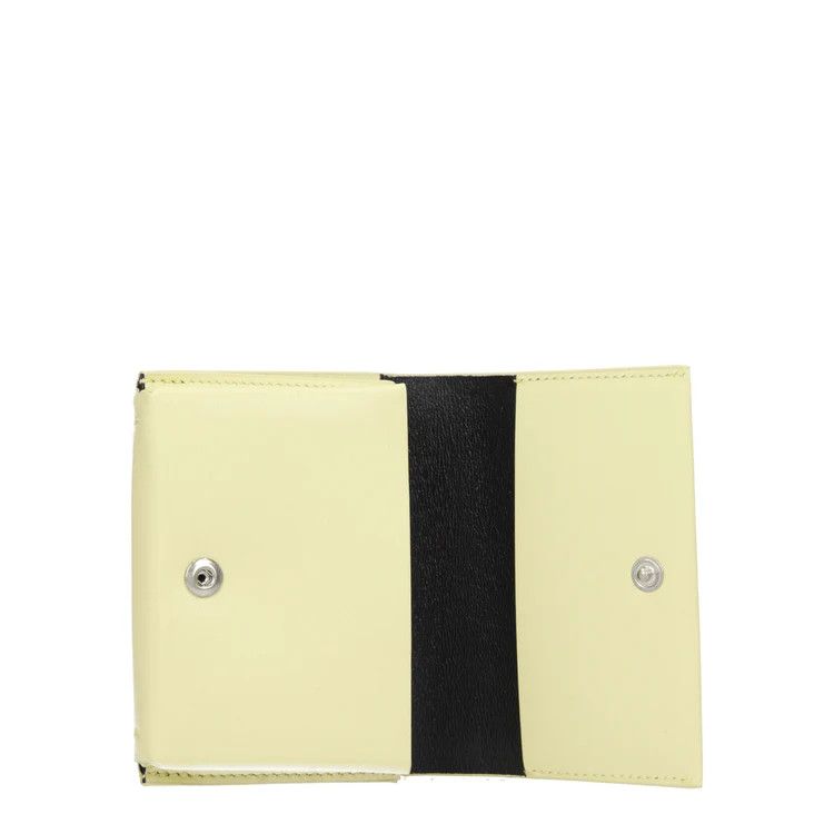 Jil Sander ob1o1e1124 Size: OS / Leather Document Holder in Yellow Size ONE SIZE - 2 Thumbnail