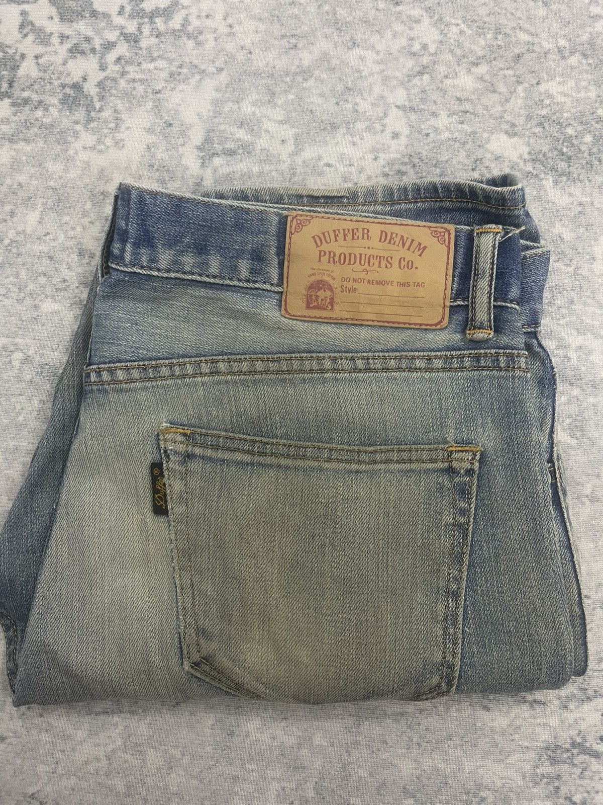 The Duffer of St.George Vintage Duffer Denim Distressed s22 Size US 34 / EU 50 - 25 Thumbnail