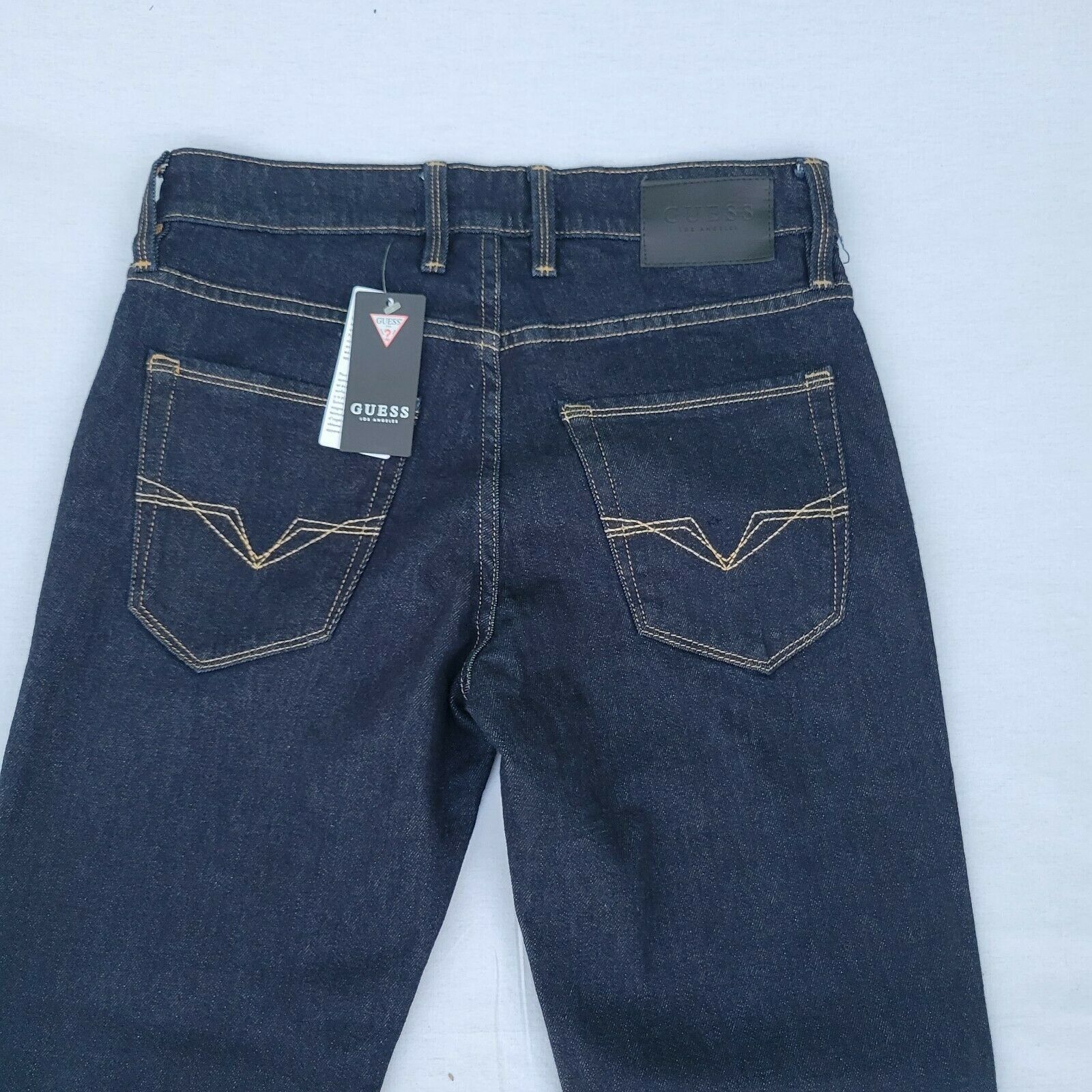 Guess Men's Guess Slim Tapered Jeans. 30x30. Blue. Size US 30 / EU 46 - 5 Thumbnail