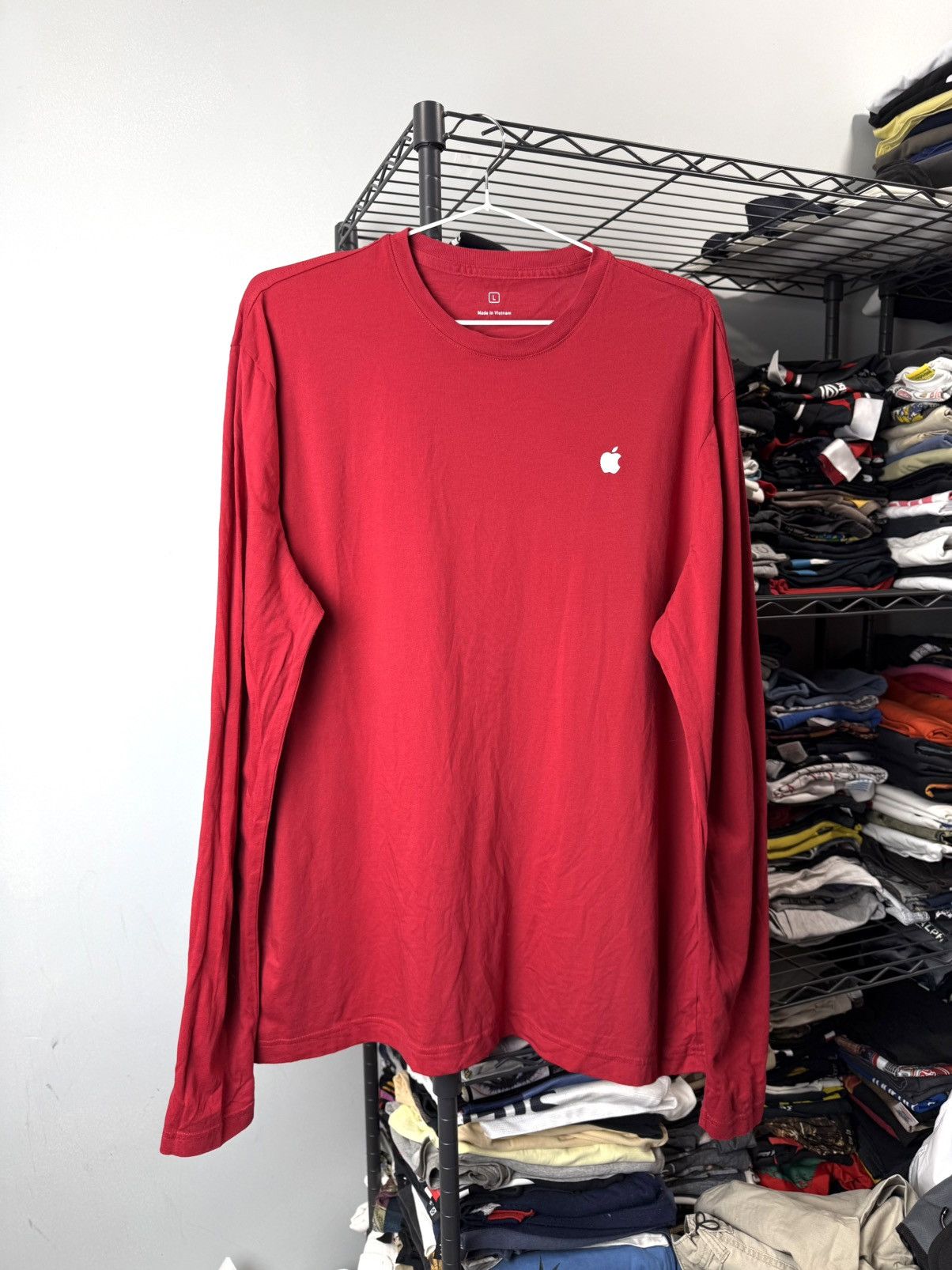 Apple Vintage Apple Iphone Longsleeve Steve Jobs Windows Linox Size US L / EU 52-54 / 3 - 1 Thumbnail