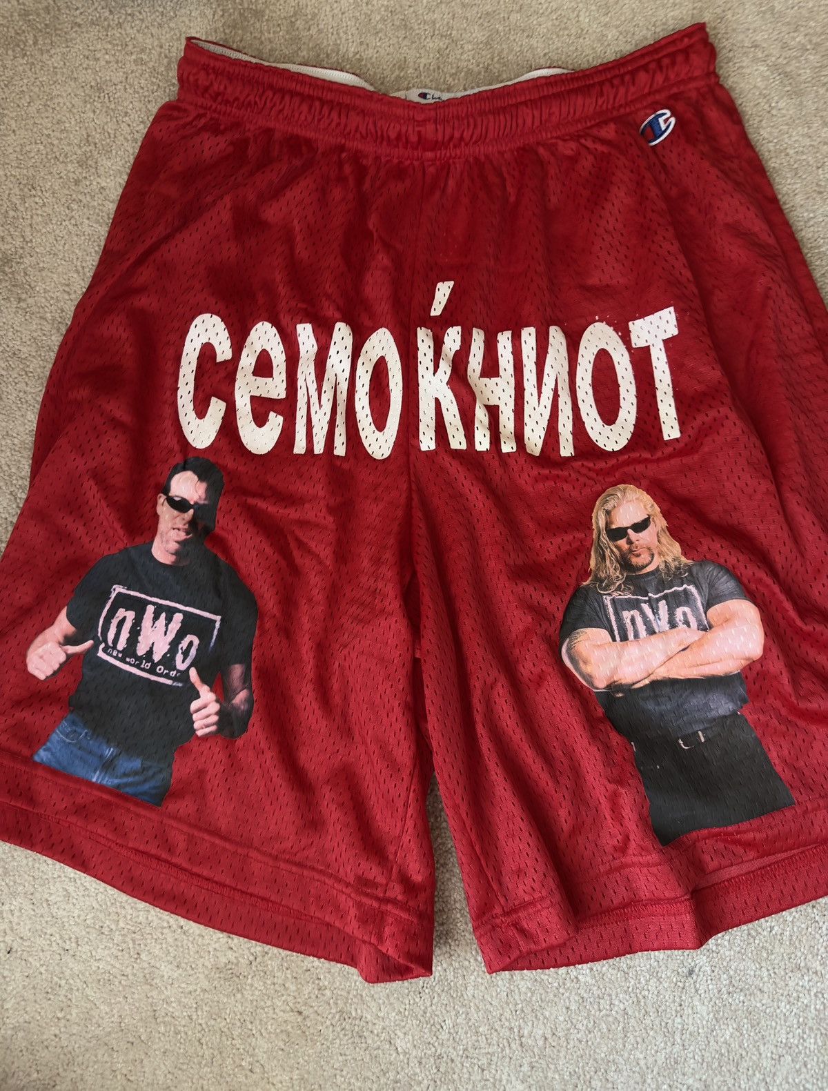Champion Official Westside Gunn Almighty Shorts GXFR WWF WWE Size US 32 / EU 48 - 1 Thumbnail