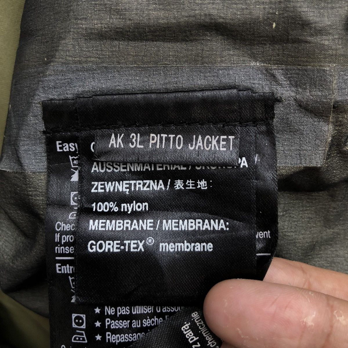 Burton × Goretex BURTON AK 3L Pitto Jacket Gore-tex Gorpcore Style Size S Size US S / EU 44-46 / 1 - 7 Thumbnail