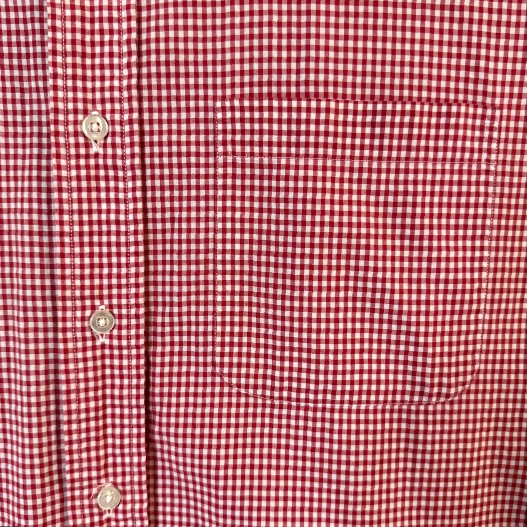 Vintage VINTAGE LL Bean Gingham Plaid Button-Down Shirt Red XXLT 100% Cotton Men’s Big & Tall Button-Up 90s Casual Size US XXL / EU 58 / 5 - 7 Thumbnail