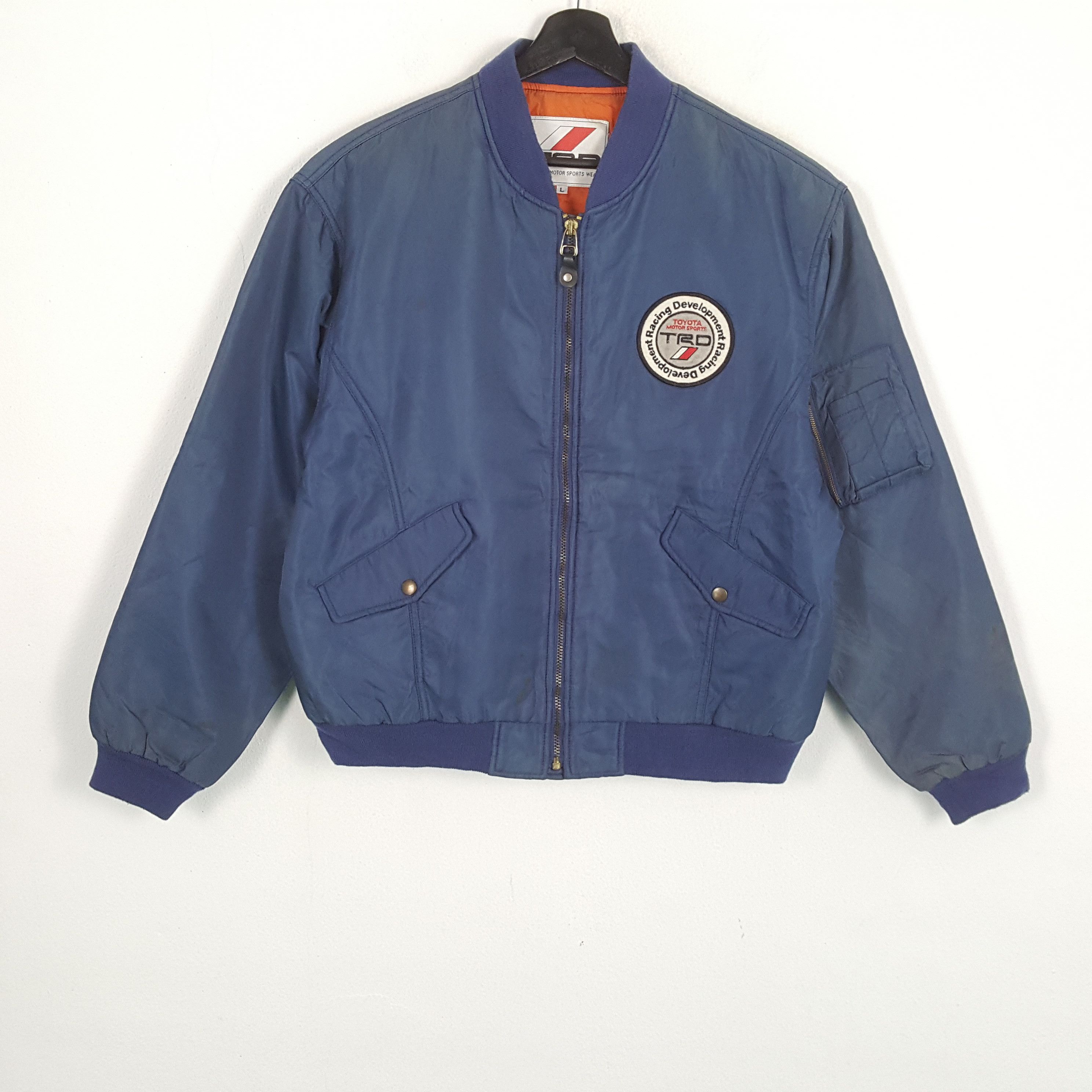 Japanese Brand × Vintage TRD RACING DEVELOPMENT Toyota Motorsports Jacket Size US L / EU 52-54 / 3 - 3 Thumbnail