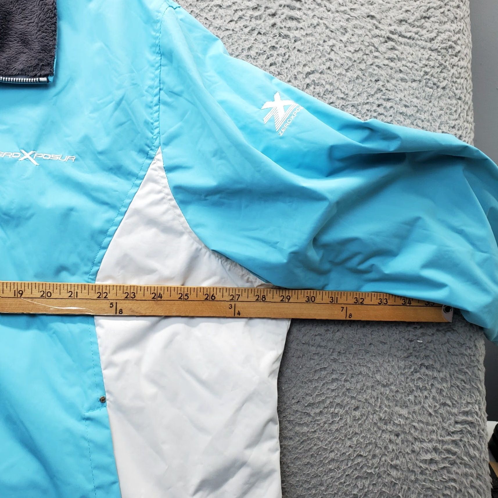 ZeroXposur ZeroXposur Jacket Womens 3X Multicolor Colorblock Reversible Fleece Pockets Full Zip Jacket Womens 3X Multicolor Size XXL / US 16-18 / IT 52-54 - 5 Thumbnail