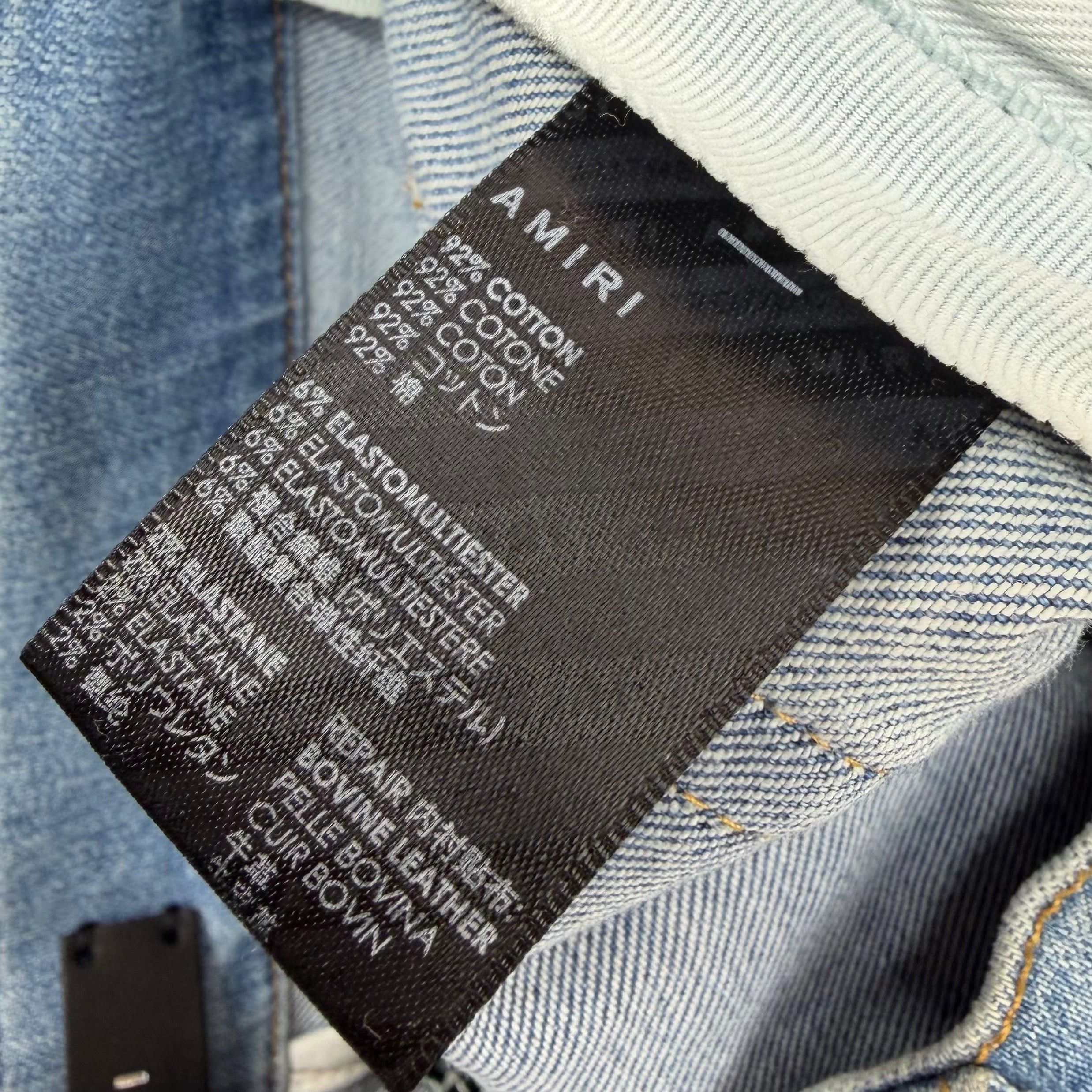Amiri Amiri x Chemist Green Star Patch Jeans 30 Size US 30 / EU 46 - 7 Thumbnail
