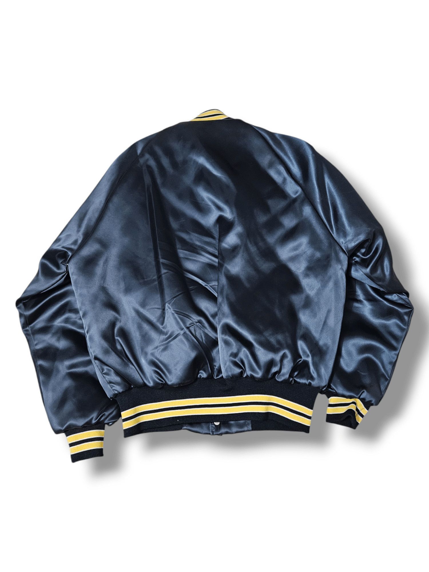Dunbrooke 90s Dunbrooke Satin Bomber Jacket USA Made Large Del MONTE Size US L / EU 52-54 / 3 - 3 Thumbnail