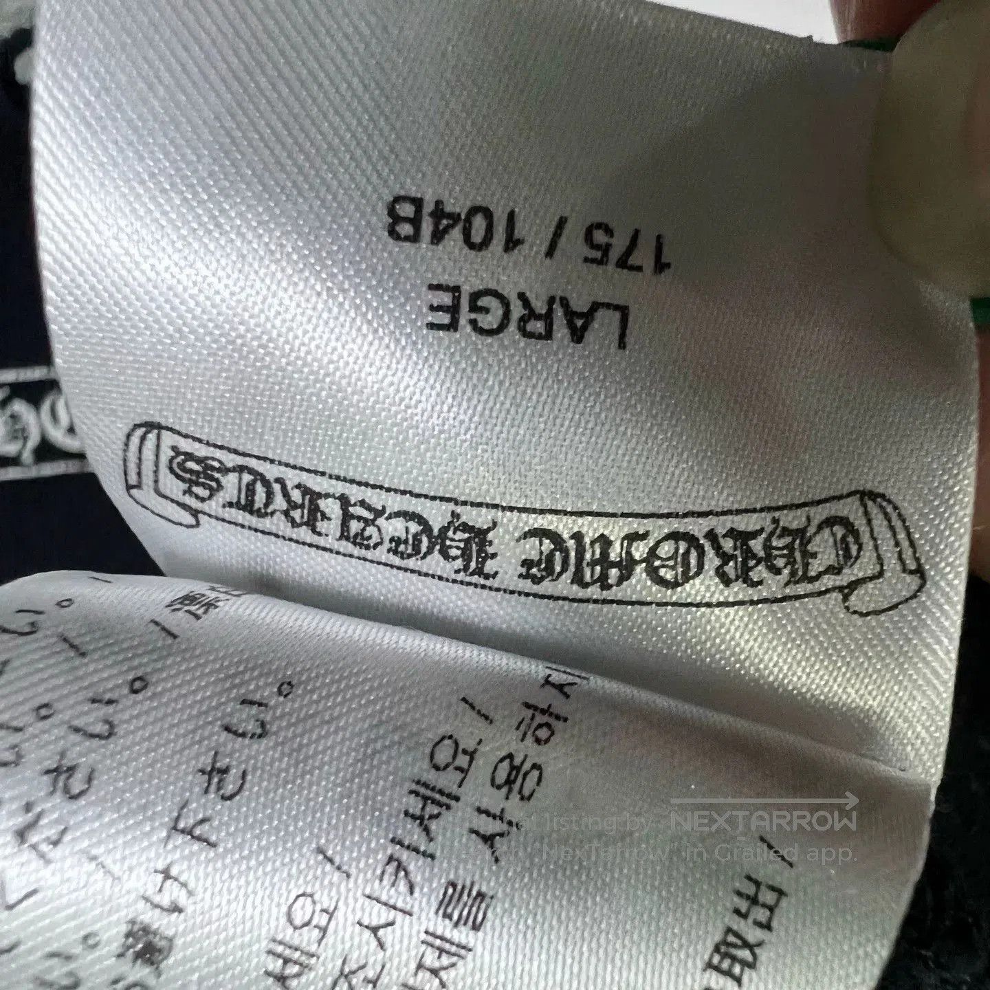Chrome Hearts Chrome Hearts Black Long. Size US L / EU 52-54 / 3 - 5 Thumbnail