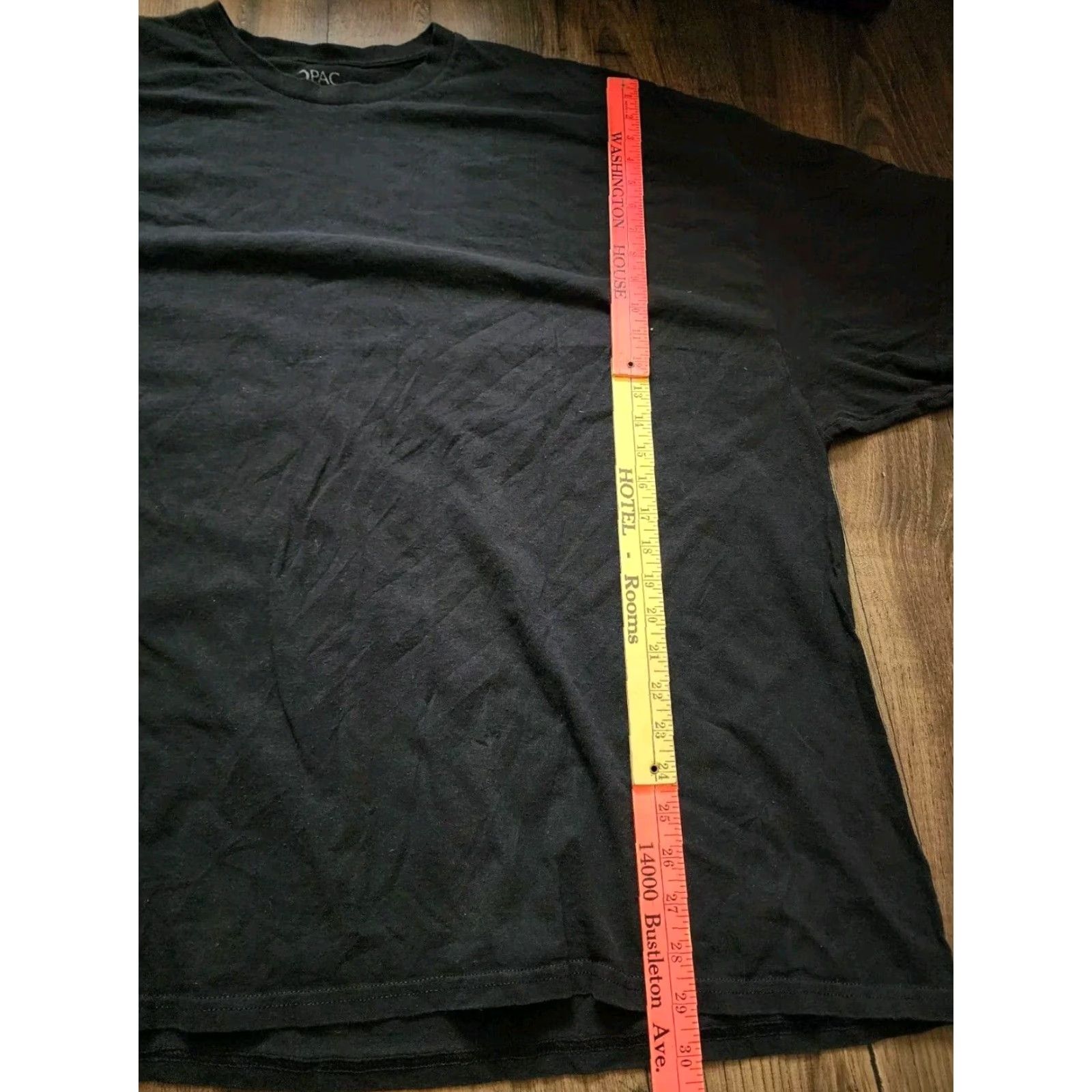 Vintage VINTAGE 2Pac Mens T-Shirt 5XL Short Sleeve Crew Neck Black Rap Hip Hop Music 90s Size US XXL / EU 58 / 5 - 3 Thumbnail