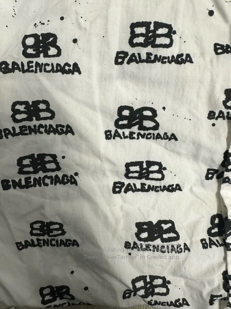 Balenciaga Balenciaga All-Over Printed Single-Breasted Long Sleeve Size XS / US 0-2 / IT 36-38 - 3 Thumbnail