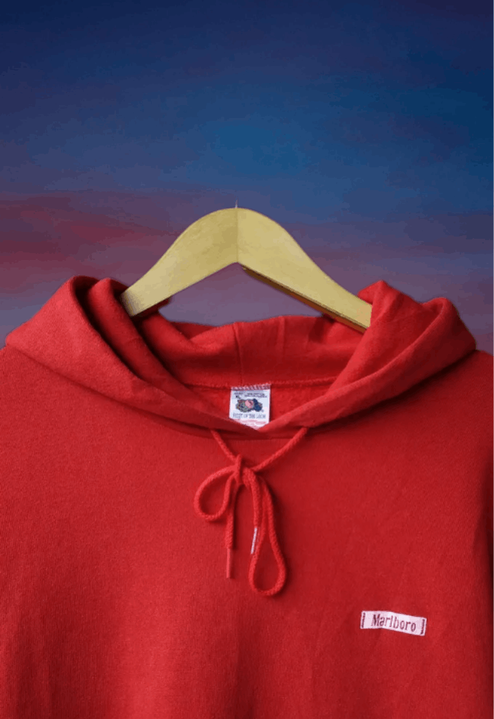 Marlboro × Marlboro Classics × Vintage Vintage 90s Marlboro country hoodie Size US XL / EU 56 / 4 - 3 Thumbnail