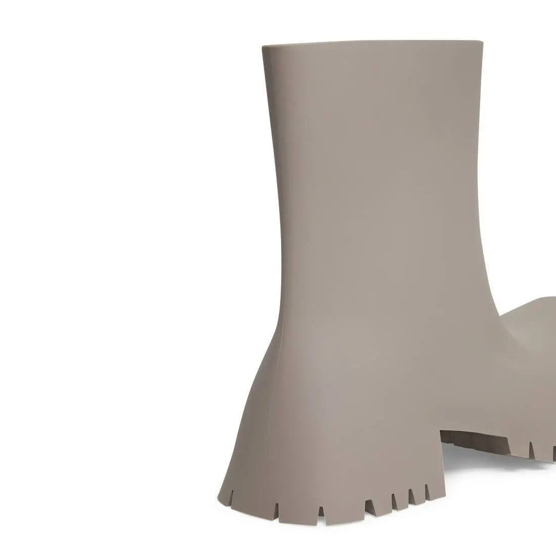 Balenciaga o1in1g0724 Trooper Rubber Boot in Brown Size US 8 / IT 38 - 2 Thumbnail