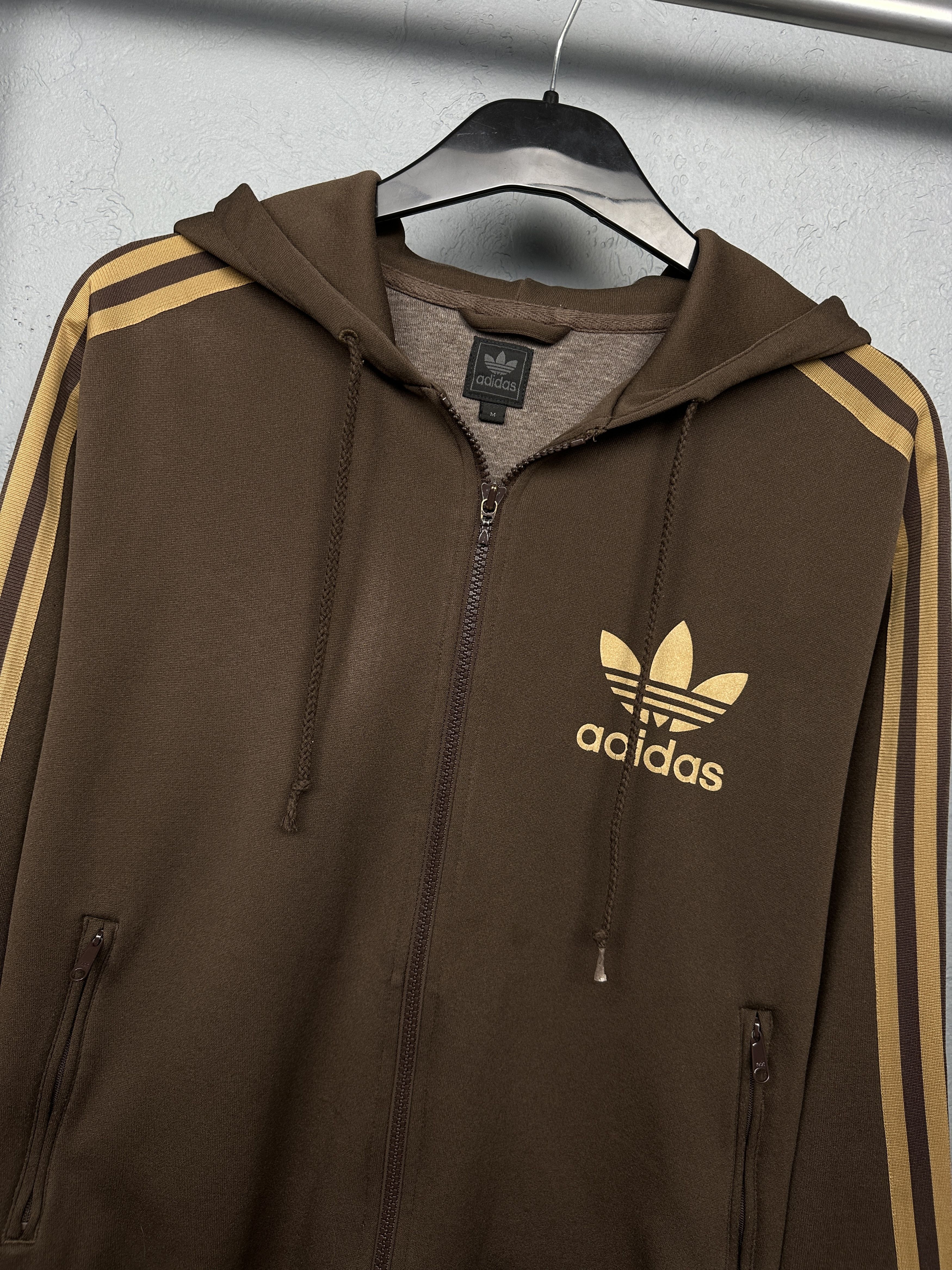 Adidas Adidas Vintage Mens Track Top Jacket Size US M / EU 48-50 / 2 - 2 Thumbnail