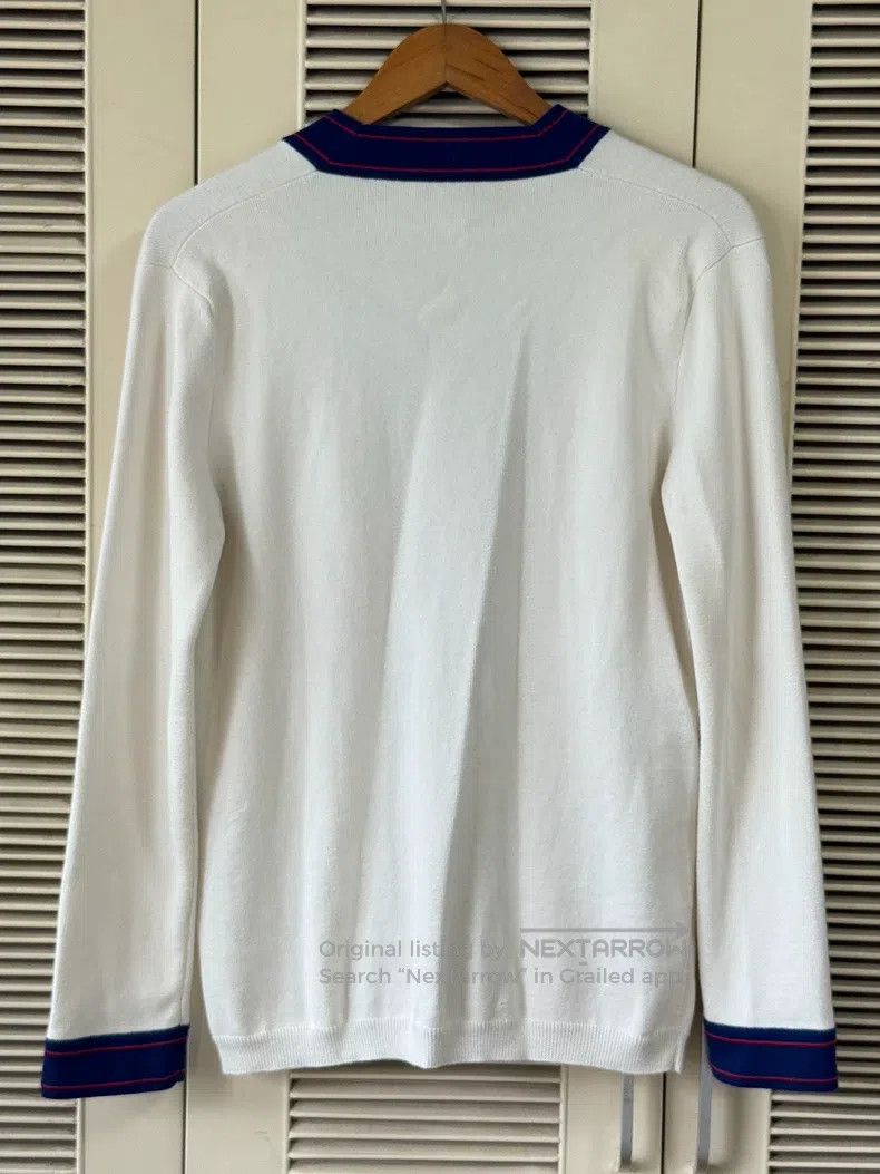 Gucci Gucci Little Bee Embroidery Knitted Cardigan coat Size XS / US 0-2 / IT 36-38 - 2 Thumbnail