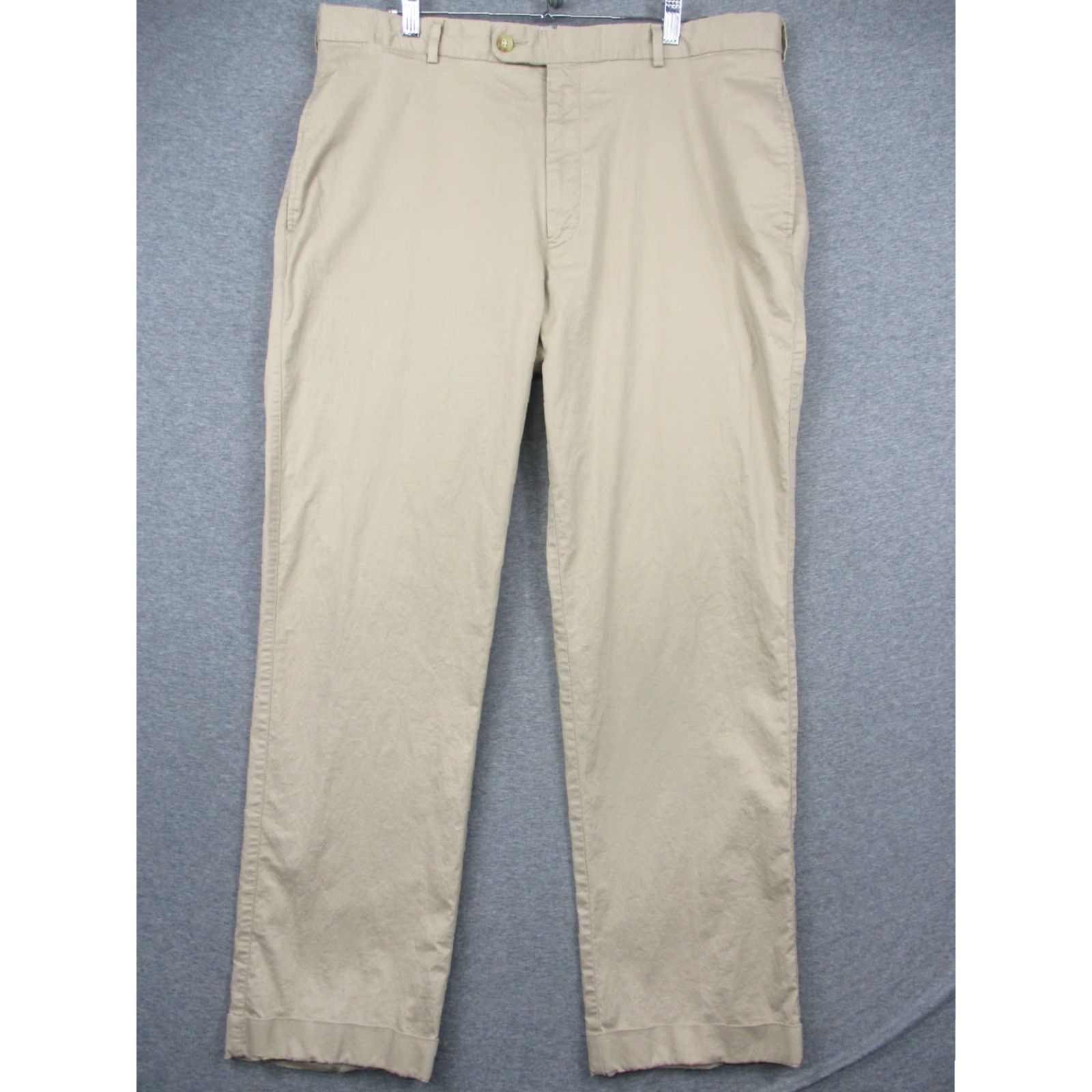 Peter Millar Peter Millar Golf Pants 36 Beige Stretch Straight Casual Cuffed Size US 36 / EU 52 - 2 Thumbnail