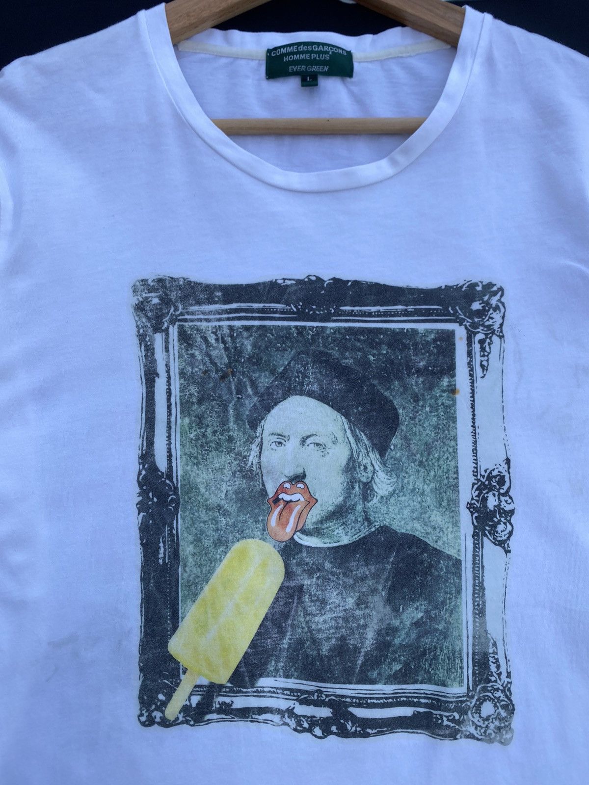 Comme des Garcons Rare Comme Des Garcons Homme Longsleeve Tshirt Size US L / EU 52-54 / 3 - 9 Thumbnail