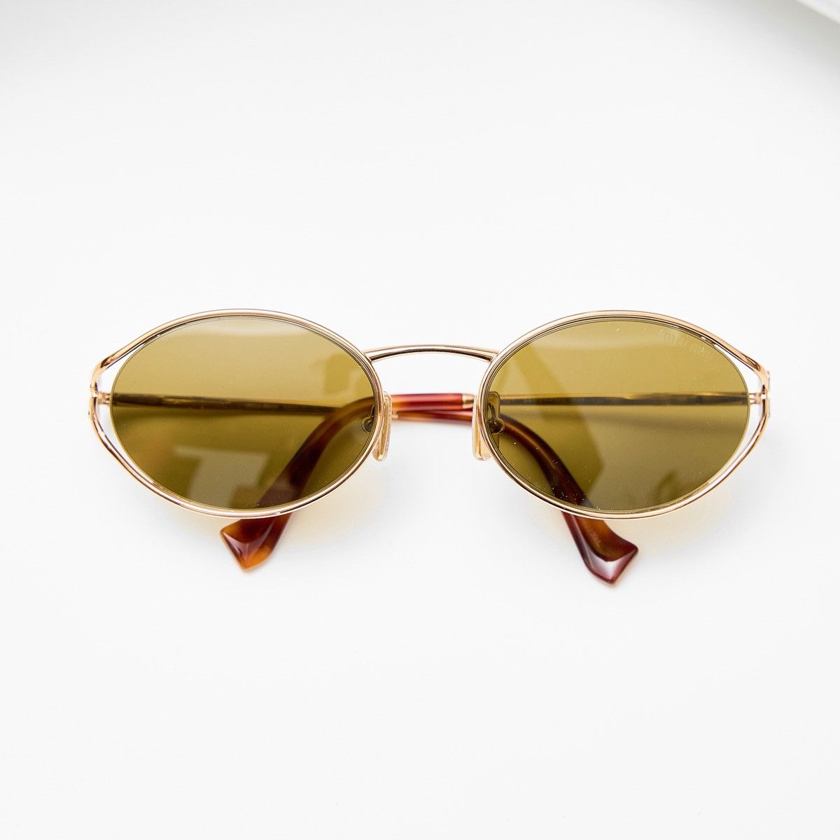 Miu Miu MIU MIU 0MU 52YS 7OE01T SUNGLASSES Size ONE SIZE - 6 Thumbnail