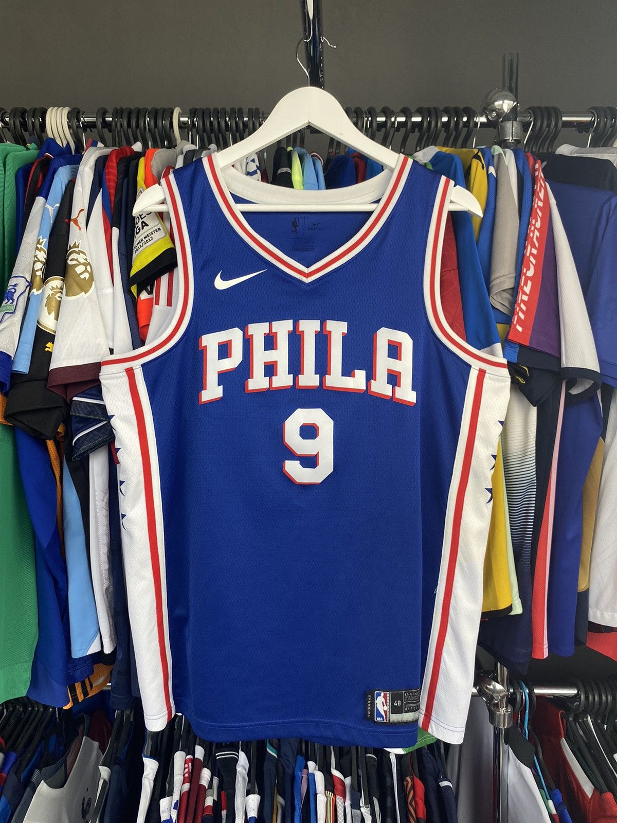 Nike Philadelphia 76ers Sixers NBA Nike Jersey #9 Saric Size US L / EU 52-54 / 3 - 1 Thumbnail